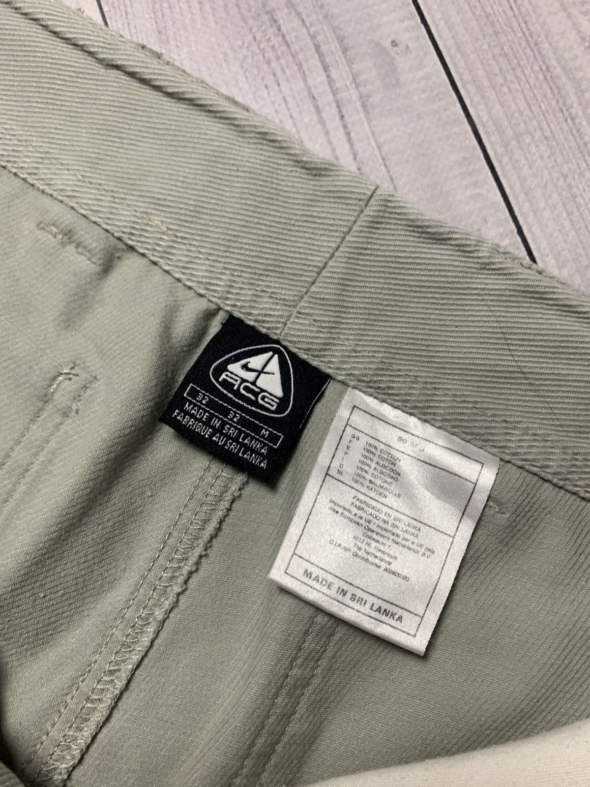 Nike Vintage Nike ACG shorts cargo rare size M Size US 32 / EU 48 - 3 Thumbnail