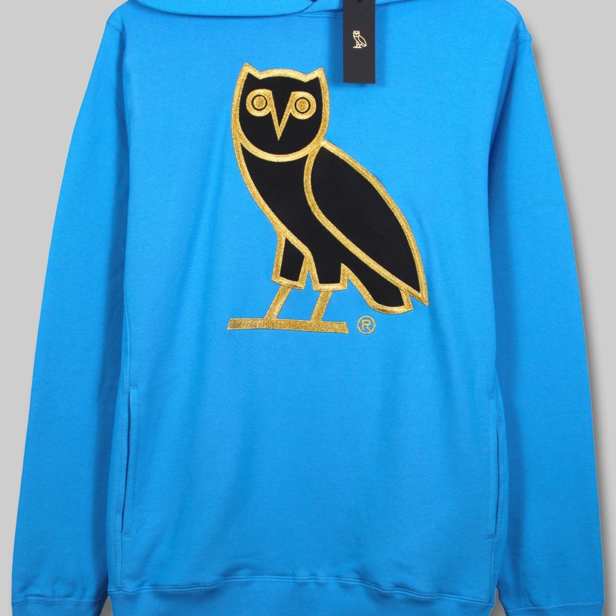 Drake OVO OG OWL HOODIE LAGUNA BABY BLUE - XXXL (3XL) Size US XXL / EU 58 / 5 - 2 Thumbnail