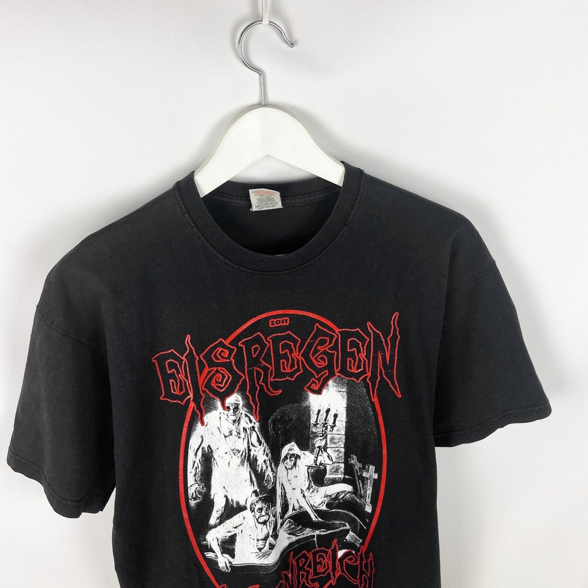 Band Tees Vintage 00s Eisregen Madenreich IchZombie Deutsch rock tee Size US M / EU 48-50 / 2 - 4 Thumbnail