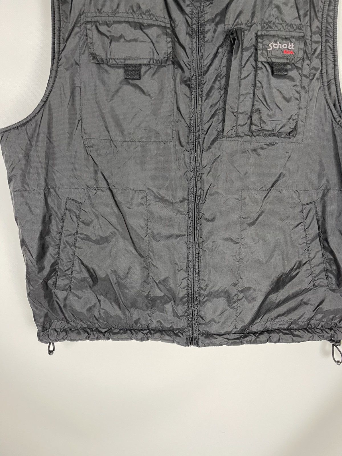 Schott 2 in 1 Schott NYC vintage shimmer jacket + vest gilet Size US L / EU 52-54 / 3 - 13 Thumbnail