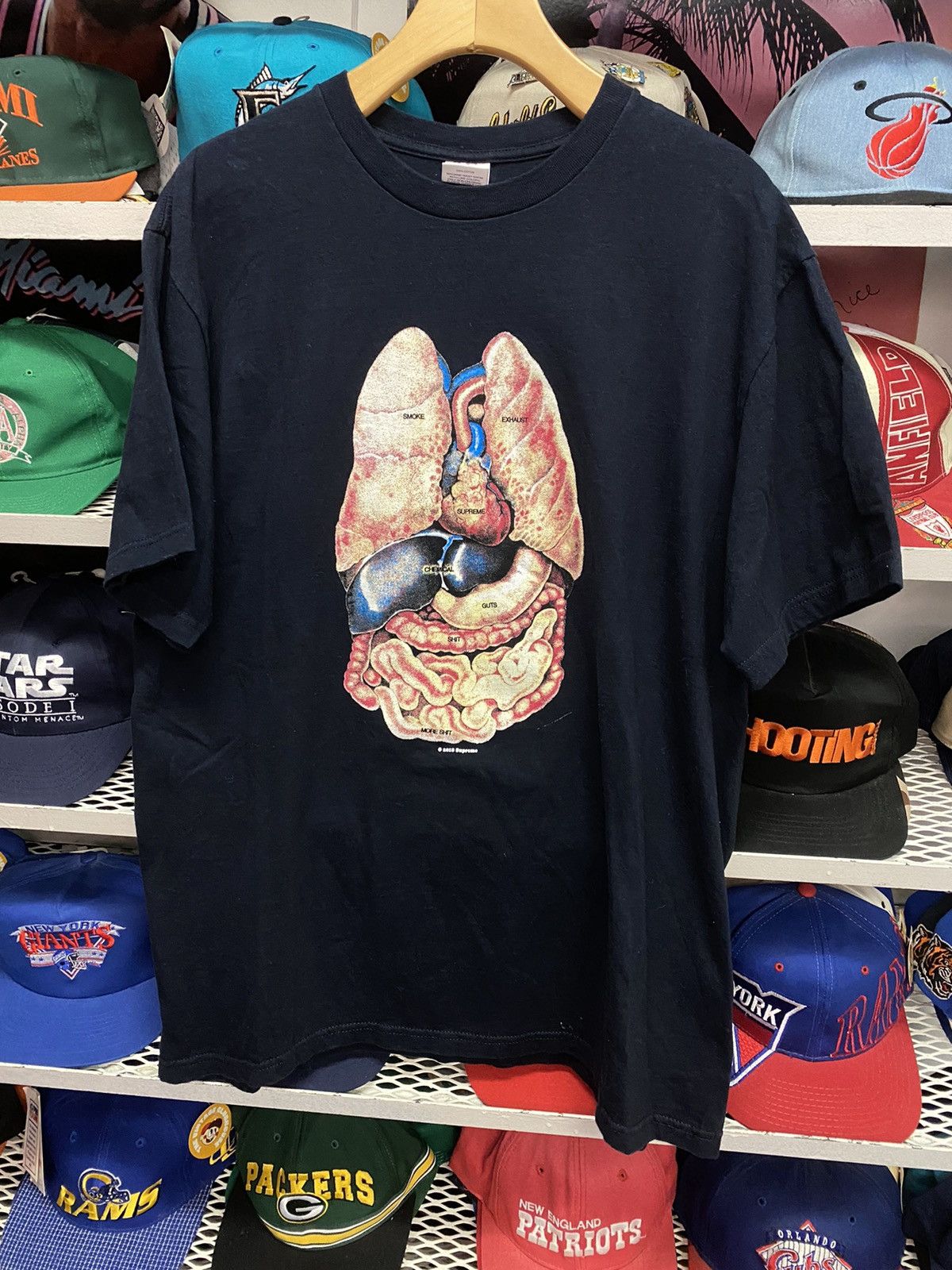 Supreme lungs tee online