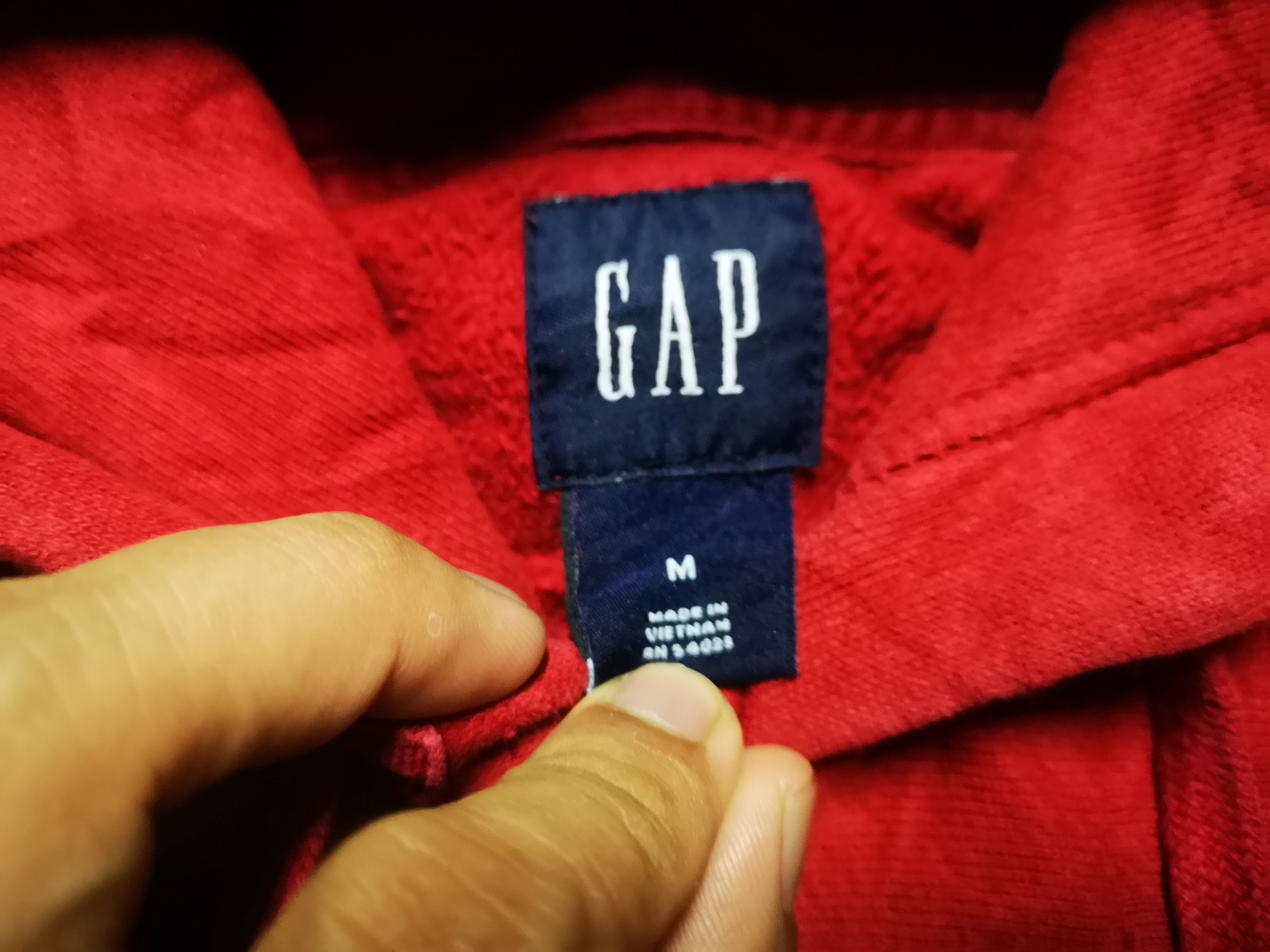 Gap 🔥Best Offer🔥GAP Hoodie RED Size US M / EU 48-50 / 2 - 5 Thumbnail