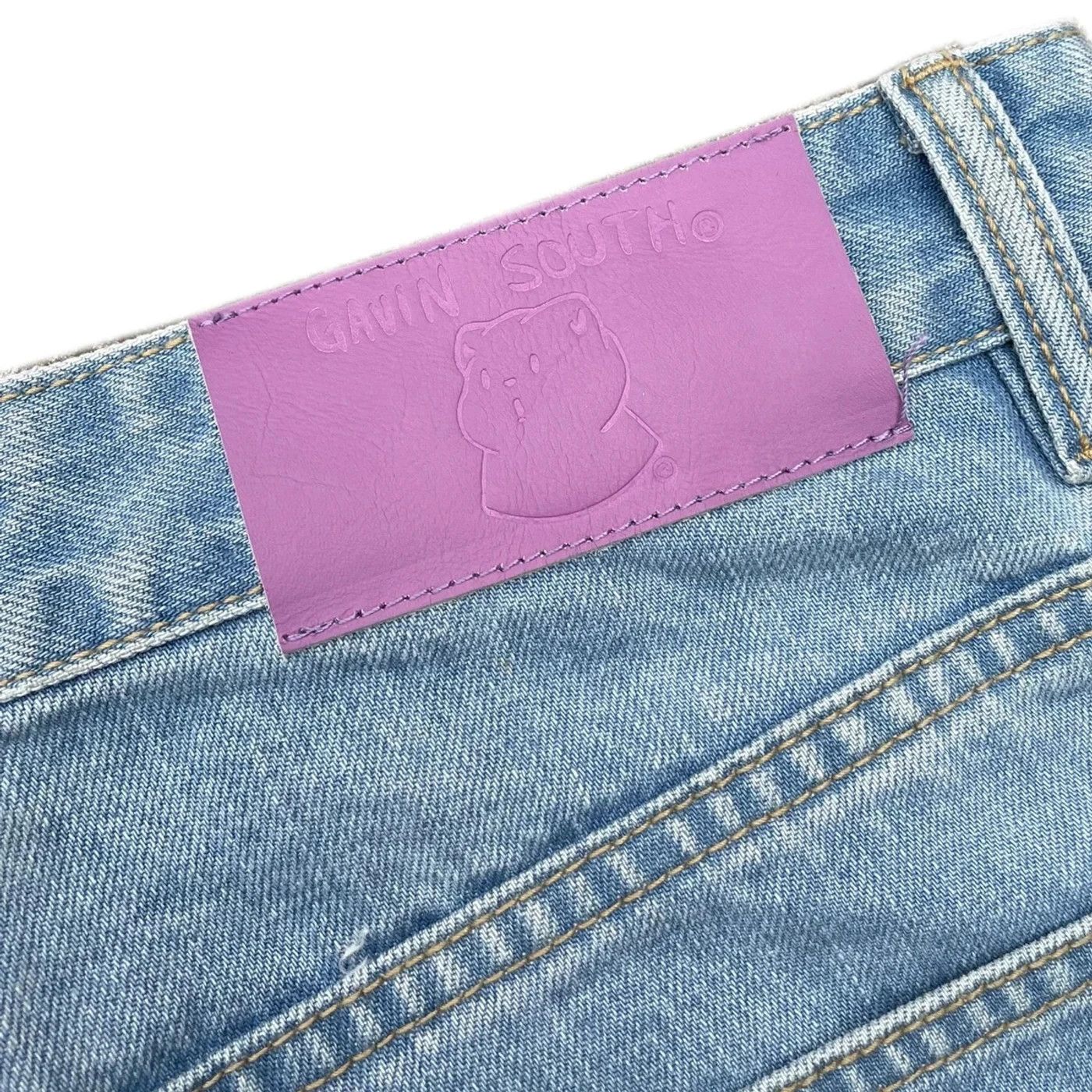Other Gavin South Gilf Day Perspective Jeans Blue 28 RARE Size US 28 / EU 44 - 3 Thumbnail