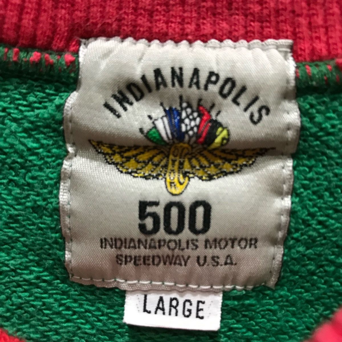 Indian Motorcycle INDIANAPOLIS MOTOR 500 Sweatshirt MADE IN JAPAN Size L Size US L / EU 52-54 / 3 - 7 Thumbnail