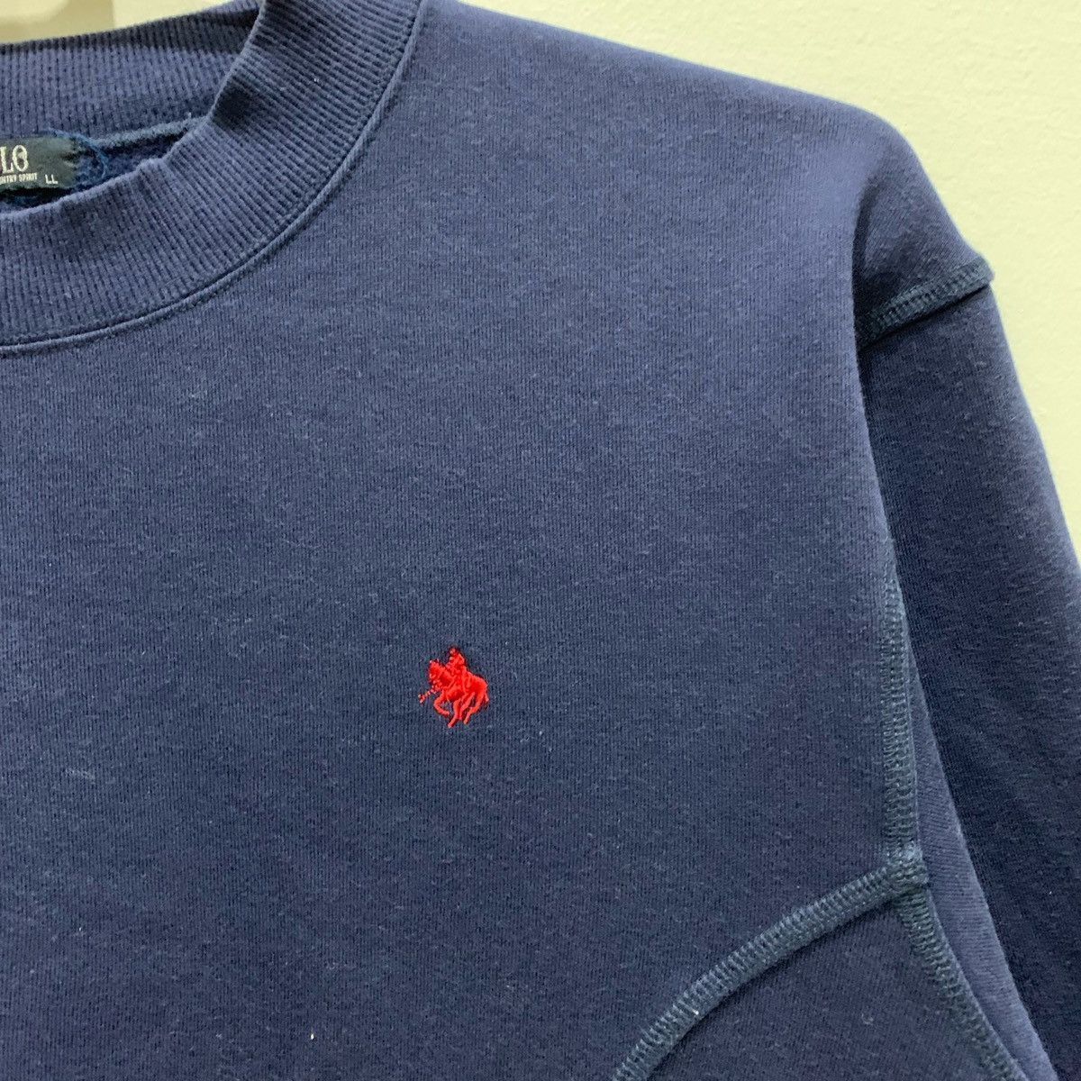 Vintage POLO BRITISH COUNTRY SPIRIT Sweatshirts Size LL Fits L Size US L / EU 52-54 / 3 - 3 Thumbnail