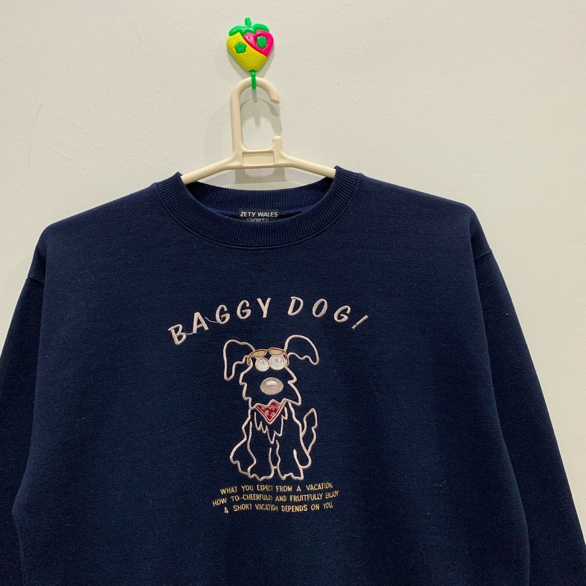Vintage ZETY WALES SPORTS BAGGY DOG Sweatshirts Size L Size US L / EU 52-54 / 3 - 2 Thumbnail