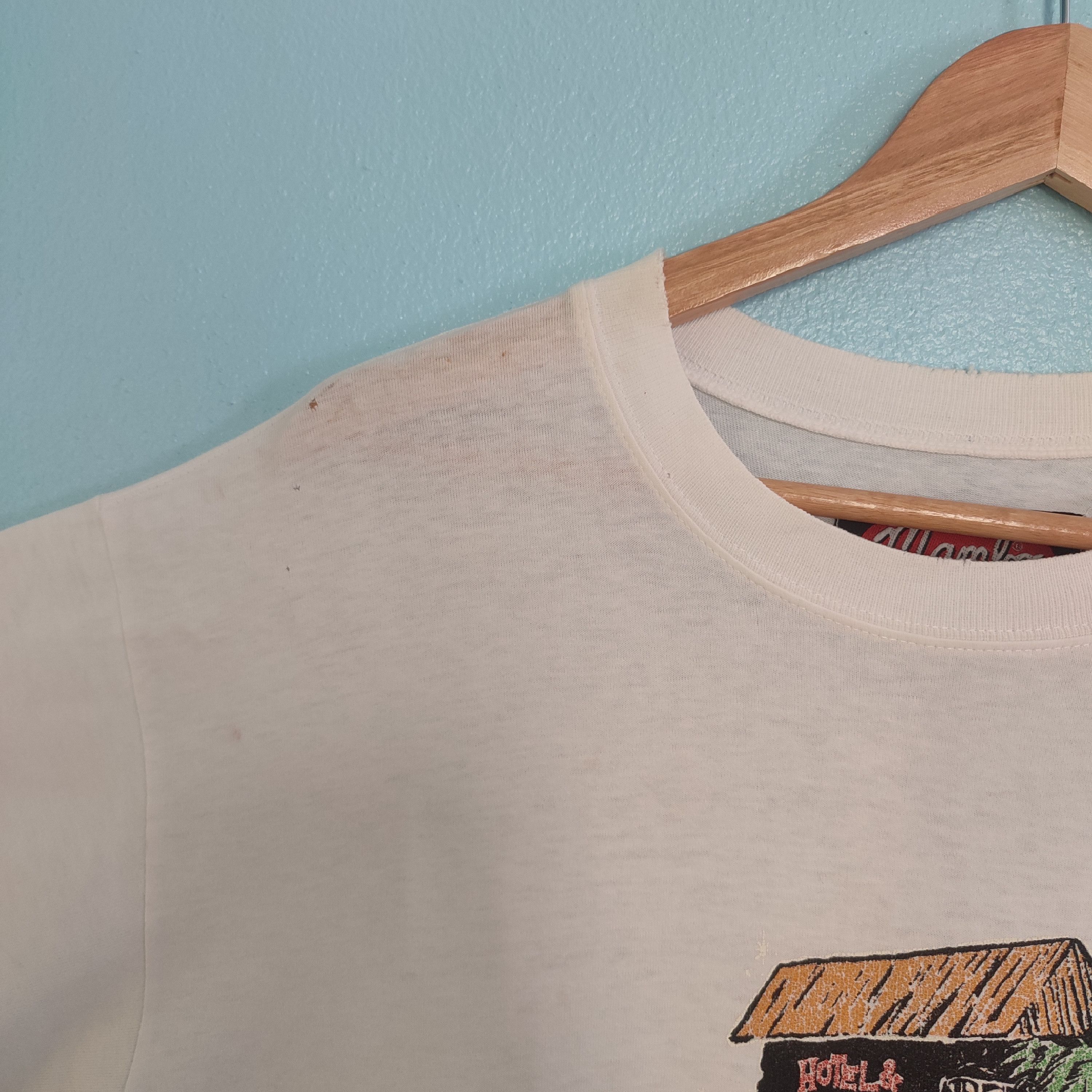 Mambo × Vintage 90's MAMBO Surf Style Rare Design Tshirt dp1 Size US L / EU 52-54 / 3 - 6 Thumbnail