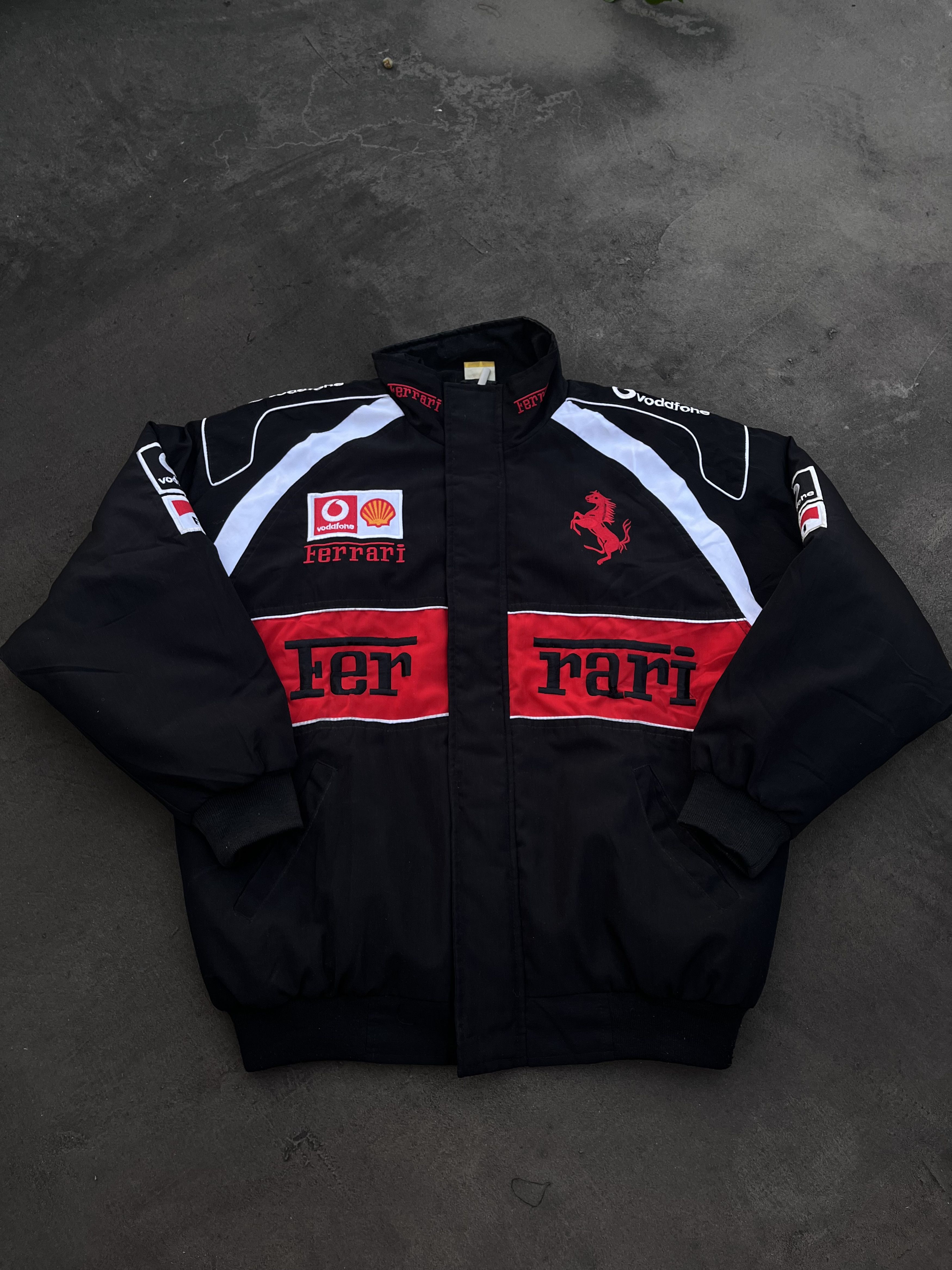 Vintage VINTAGE FERRARI MICHEAL SCHUMACHER F1 RACING JACKET | Grailed