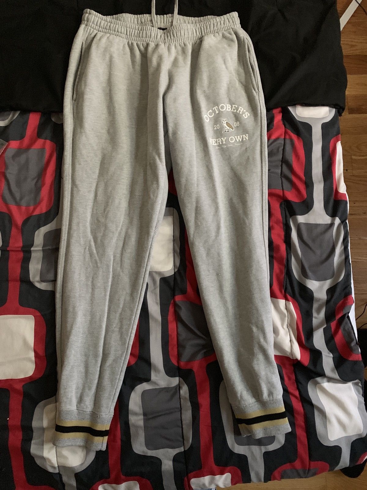 Octobers Very Own Octobers very own Drake OVO Grey collegiate sweatpants  rare | Grailed