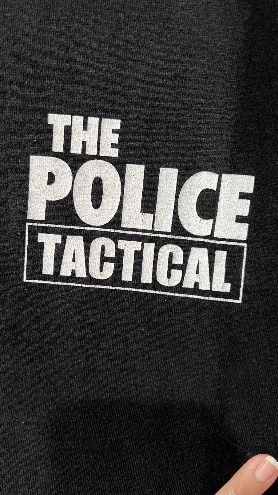 Band Tees × Vintage The Police “Tactical” Tee Anvil Tag Size XL Size US XL / EU 56 / 4 - 3 Thumbnail