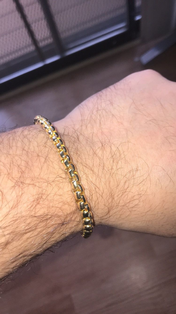 14k Gold Cuban Bracelet (PVD)