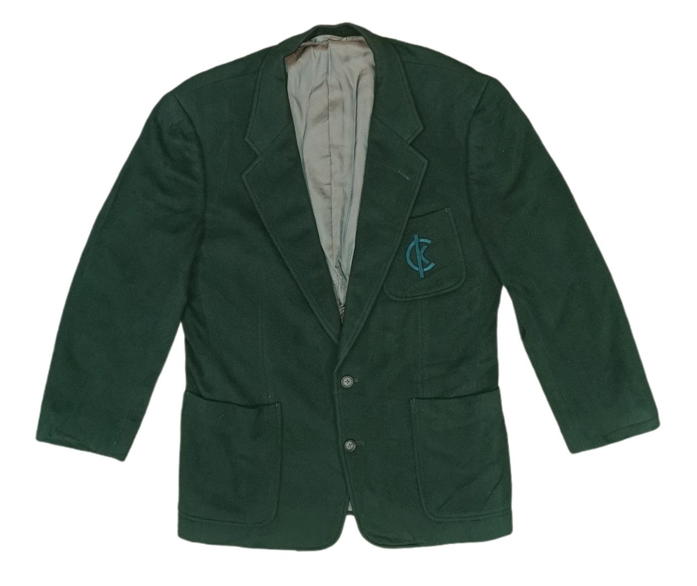 Calvin Klein Calvin Klein Wool Blazer Size US M / EU 48-50 / 2 - 1 Thumbnail