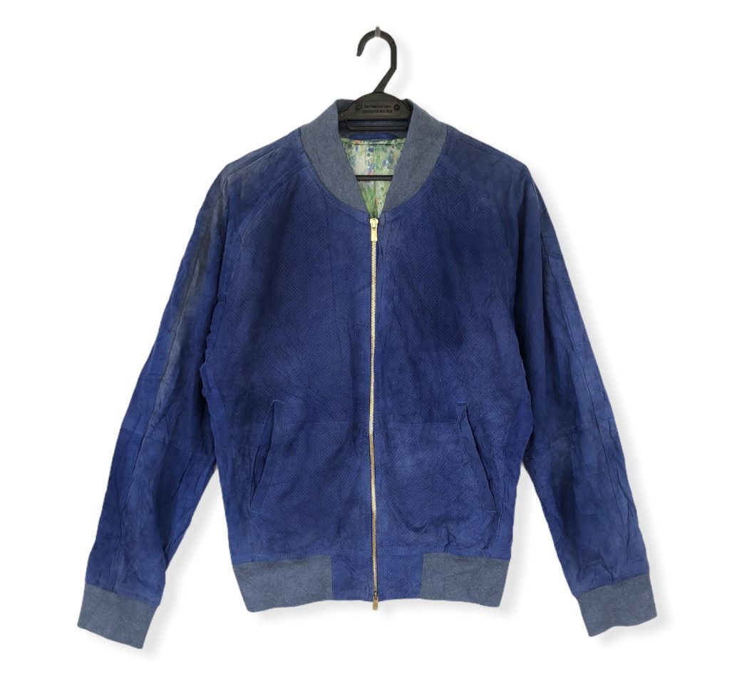 Studio D'Artisan VINTAGE S.D.A. SUEDE PIG SKIN BOMBER JACKET Size US M / EU 48-50 / 2 - 1 Thumbnail