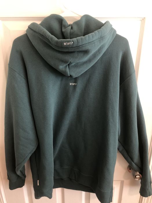 Wtaps Wtaps All 01 Hooded Sweatshirt Green - Size 02/Medium | Grailed