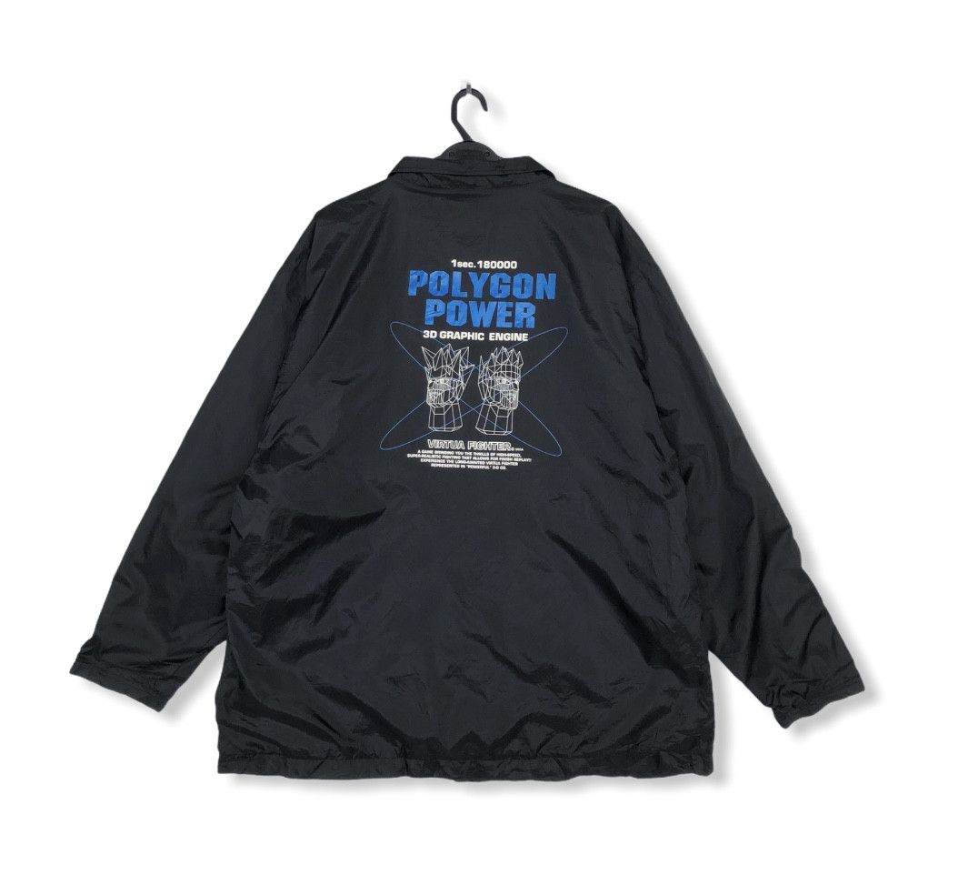 Japanese Brand RARE VINTAGE 90’S SEGA VIRTUA FIGHTER LIGHTWEIGHT JACKET Size US L / EU 52-54 / 3 - 1 Thumbnail