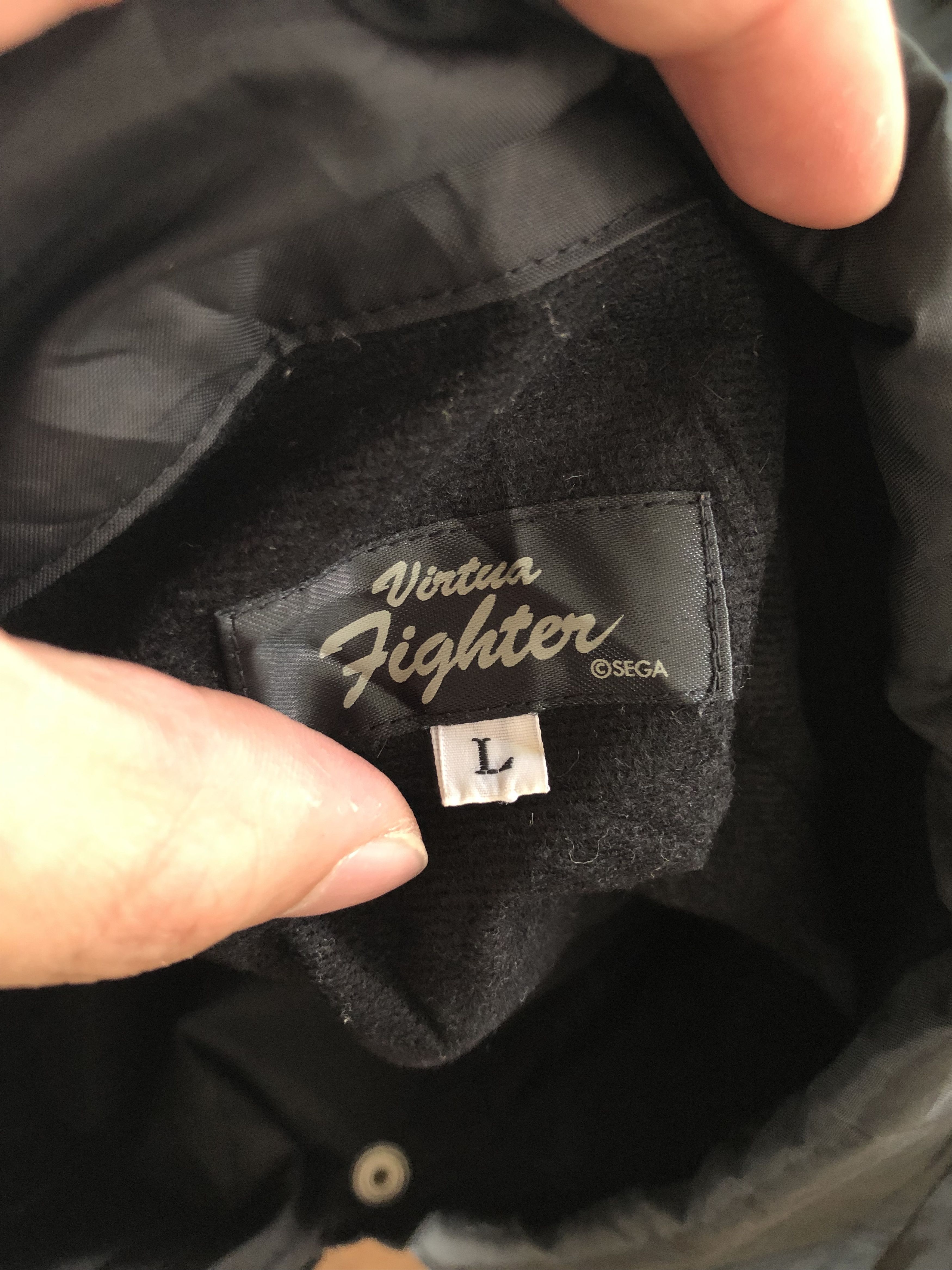 Japanese Brand RARE VINTAGE 90’S SEGA VIRTUA FIGHTER LIGHTWEIGHT JACKET Size US L / EU 52-54 / 3 - 5 Thumbnail