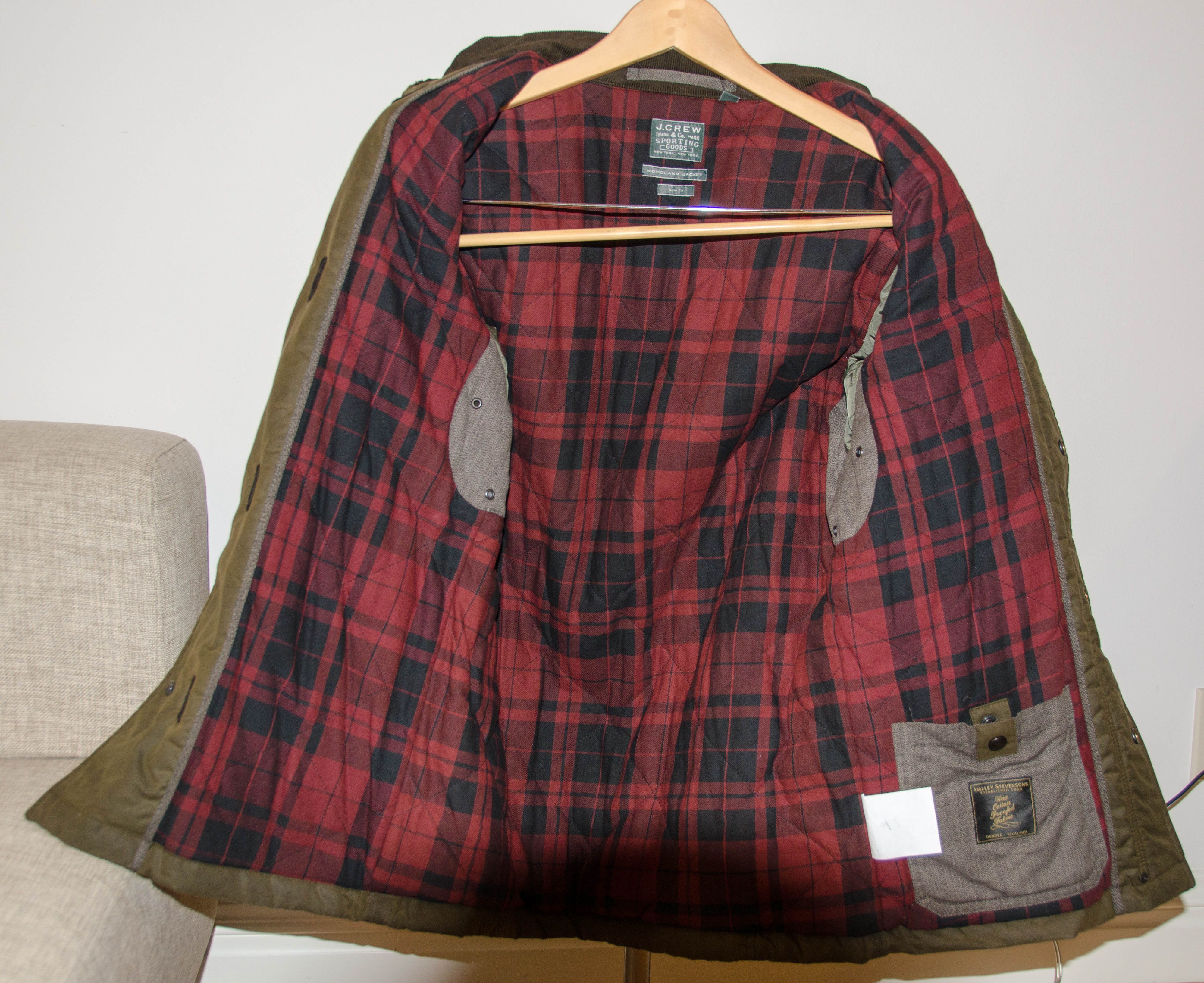 J.Crew Woodland Waxed Jacket | Grailed