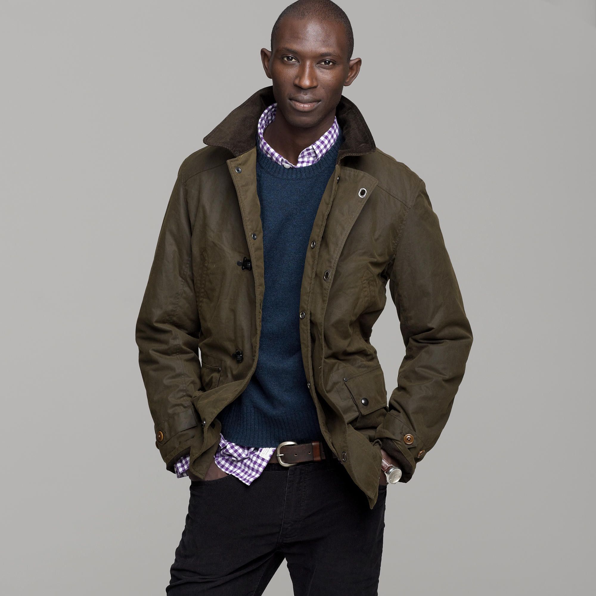 J.Crew Woodland Waxed Jacket Grailed