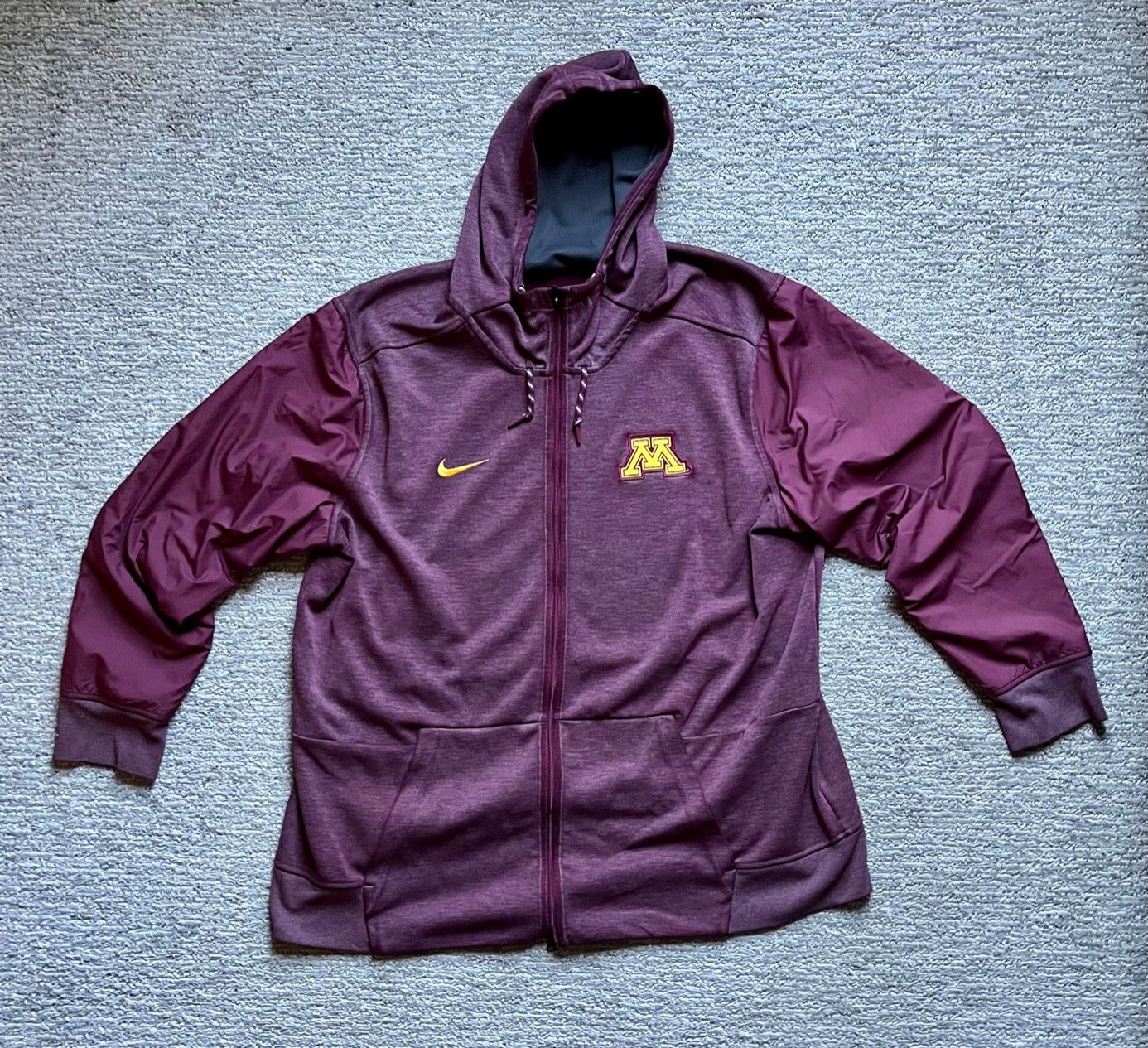 Nike Nike Minnesota Gophers Zip Up Hoody Size US L / EU 52-54 / 3 - 1 Thumbnail