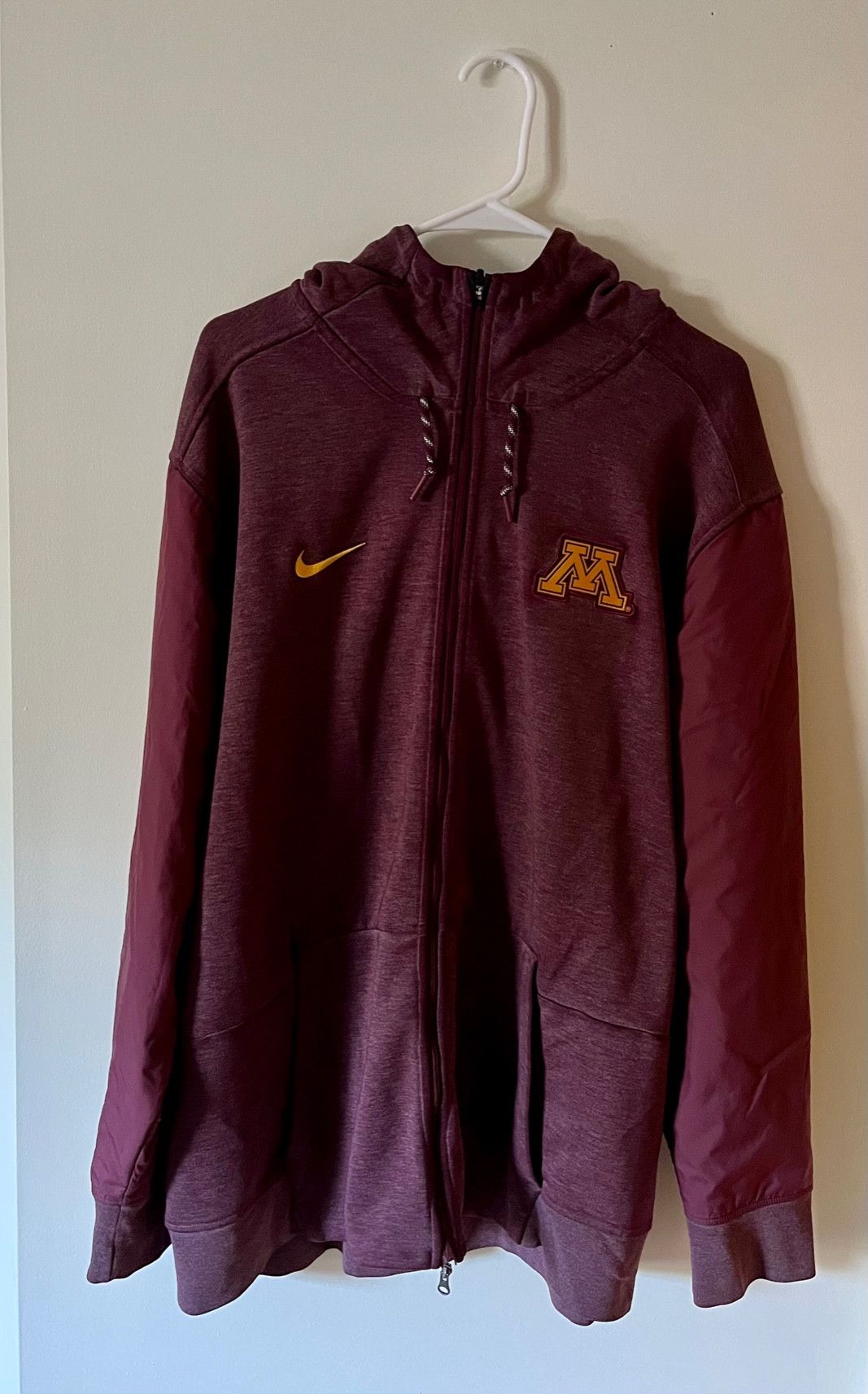 Nike Nike Minnesota Gophers Zip Up Hoody Size US L / EU 52-54 / 3 - 3 Thumbnail
