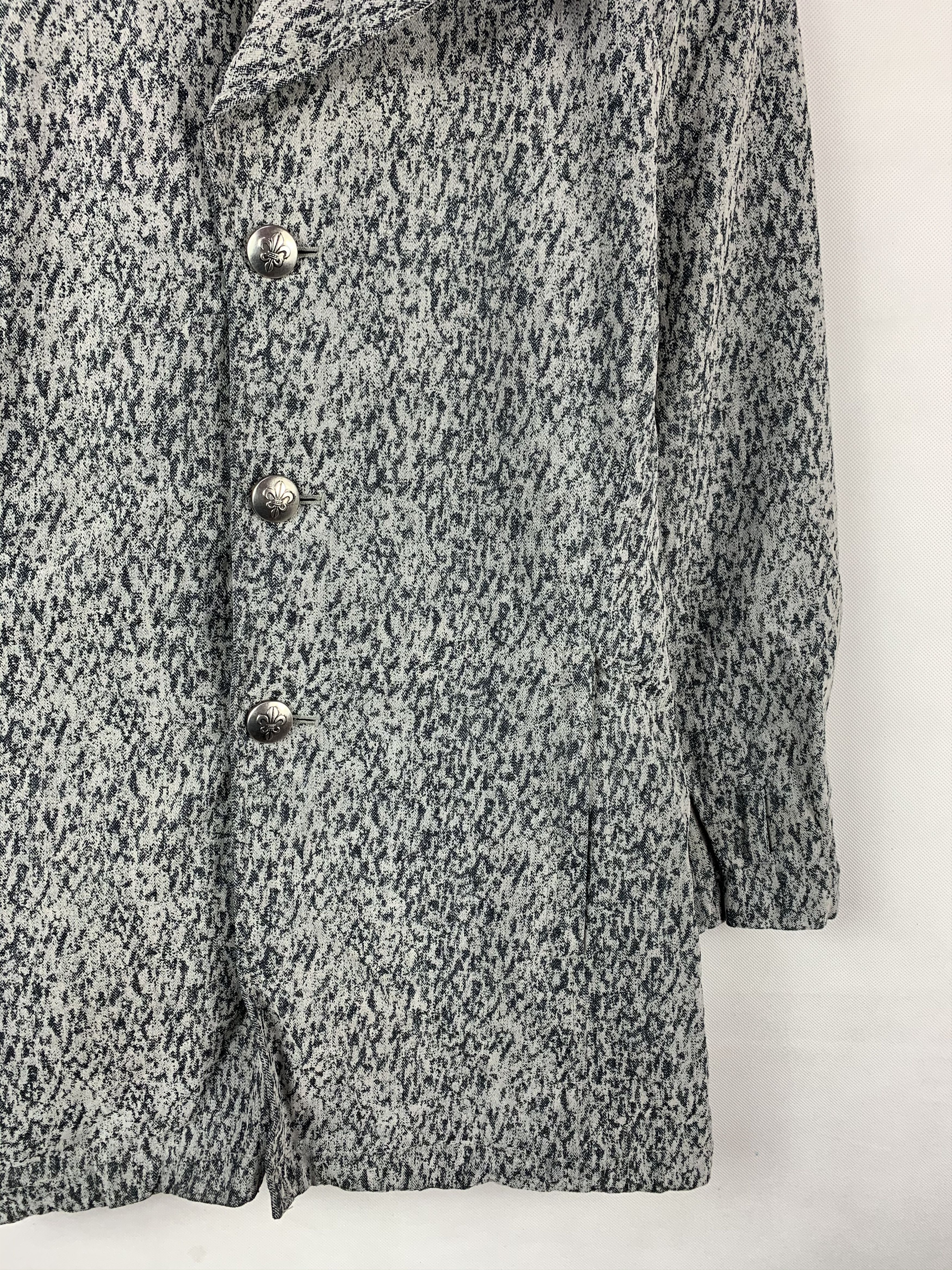 Mossimo 🔥Mossimo Sport Double Collar Abstract Coat Jacket Size US M / EU 48-50 / 2 - 3 Thumbnail