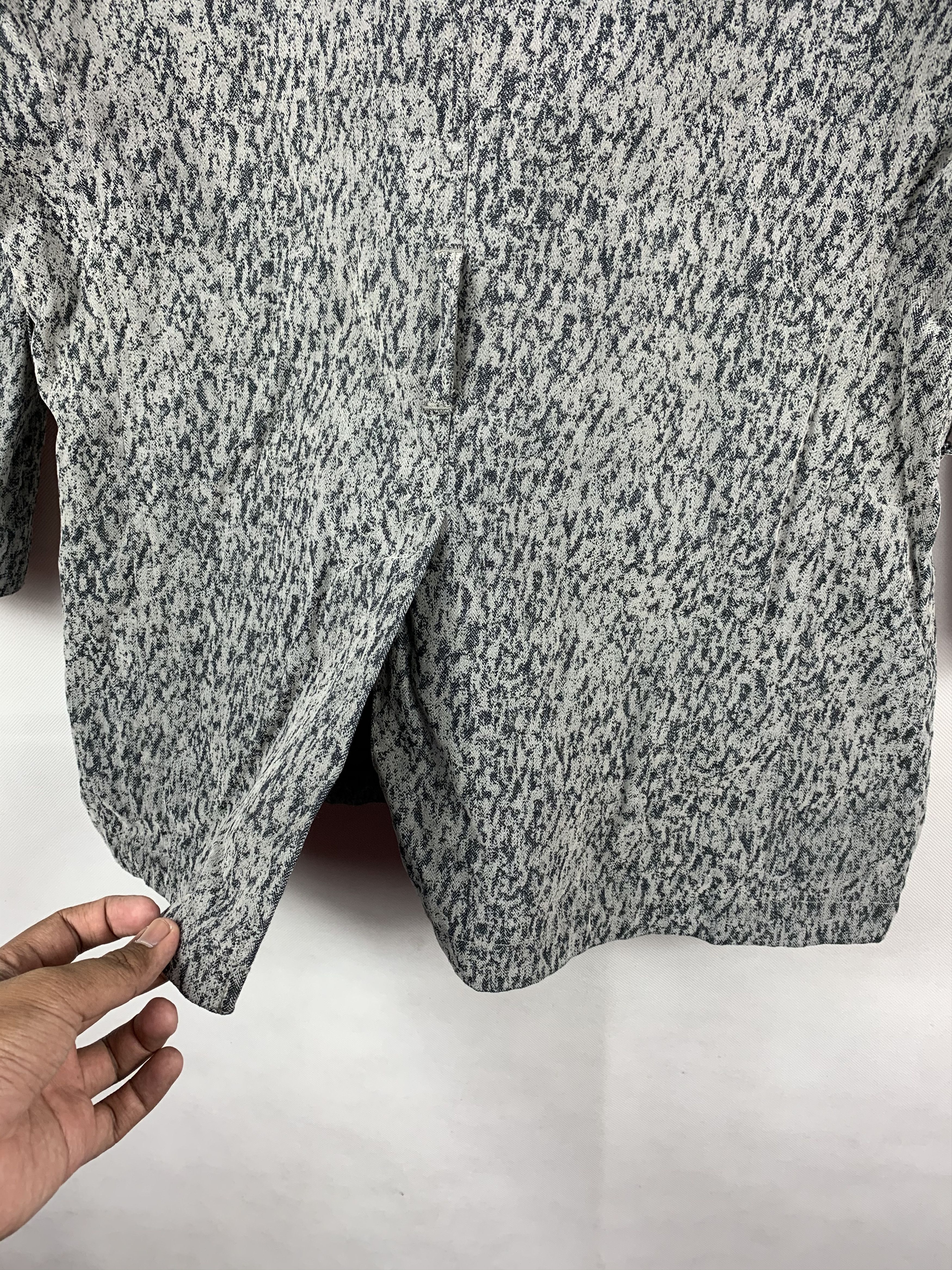 Mossimo 🔥Mossimo Sport Double Collar Abstract Coat Jacket Size US M / EU 48-50 / 2 - 10 Thumbnail