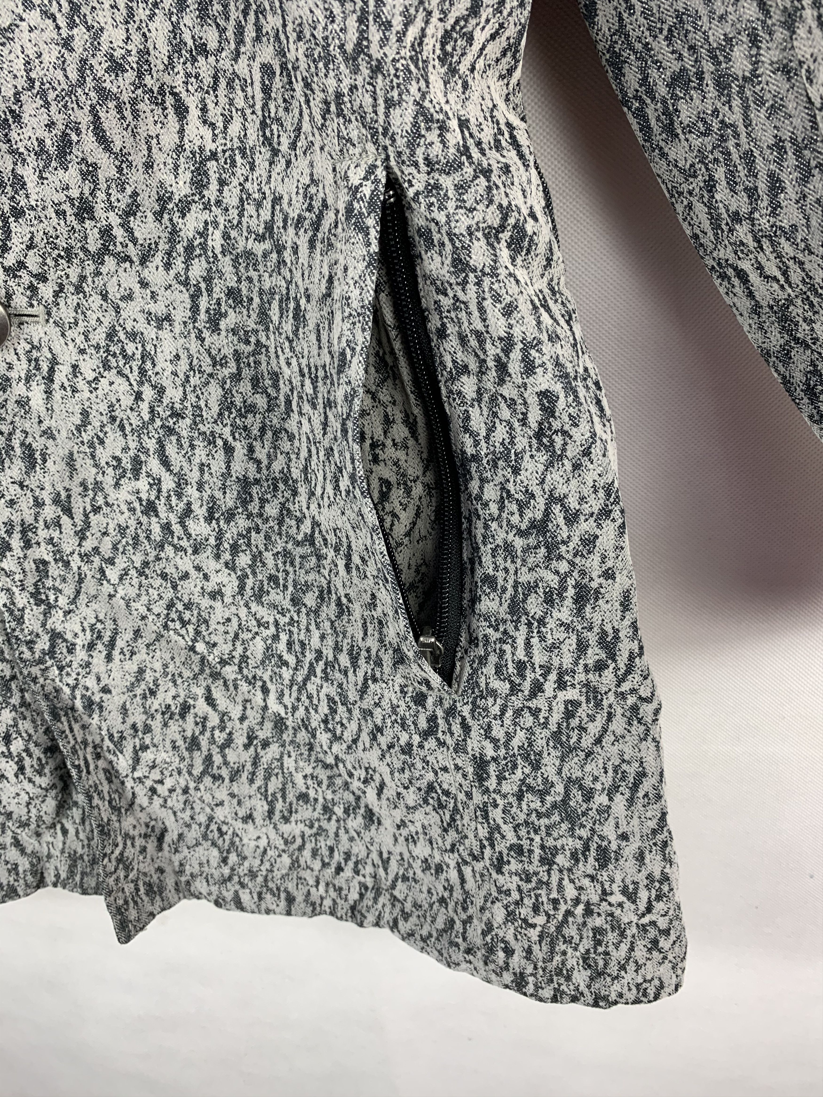 Mossimo 🔥Mossimo Sport Double Collar Abstract Coat Jacket Size US M / EU 48-50 / 2 - 8 Thumbnail