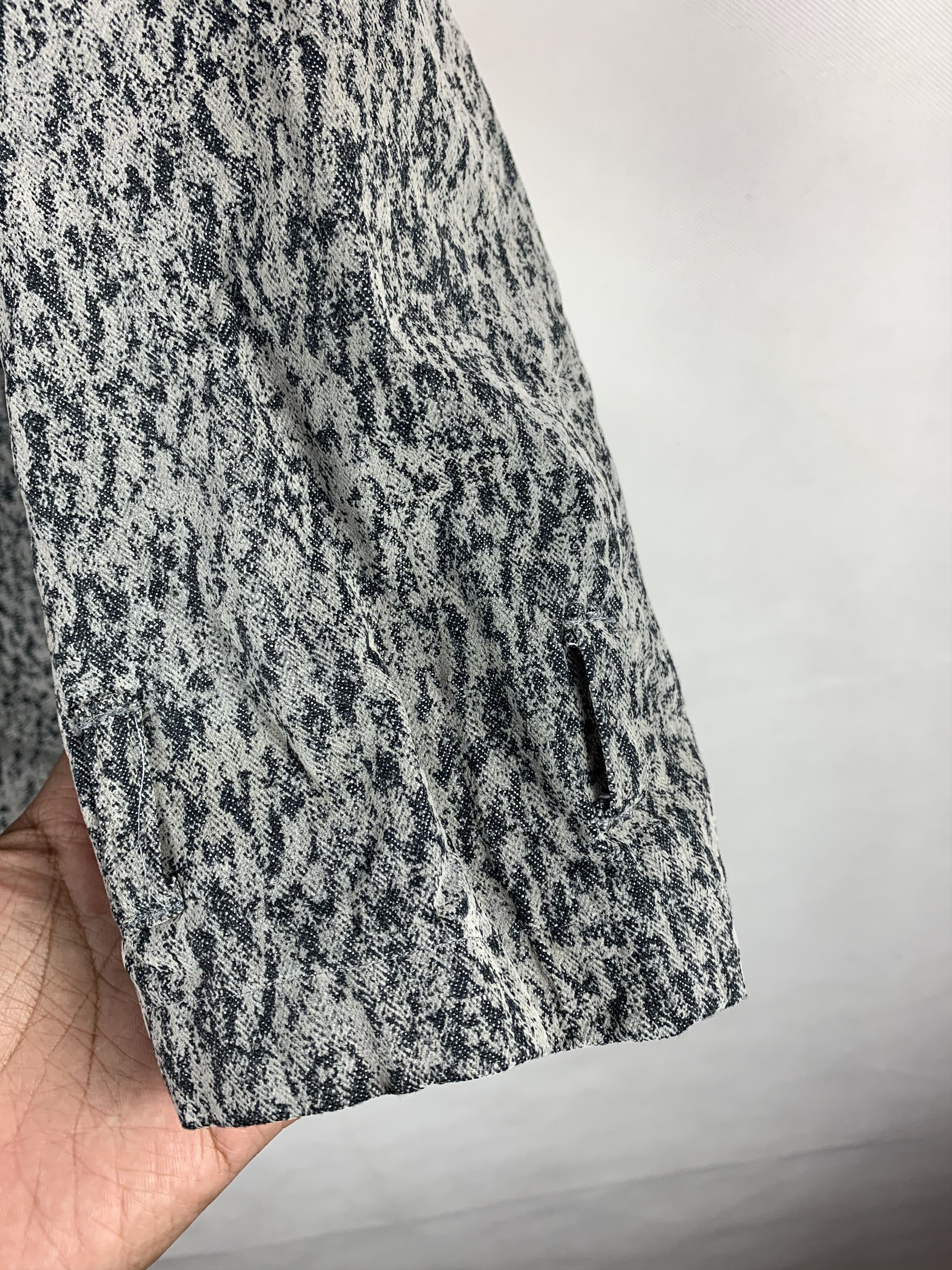 Mossimo 🔥Mossimo Sport Double Collar Abstract Coat Jacket Size US M / EU 48-50 / 2 - 6 Thumbnail