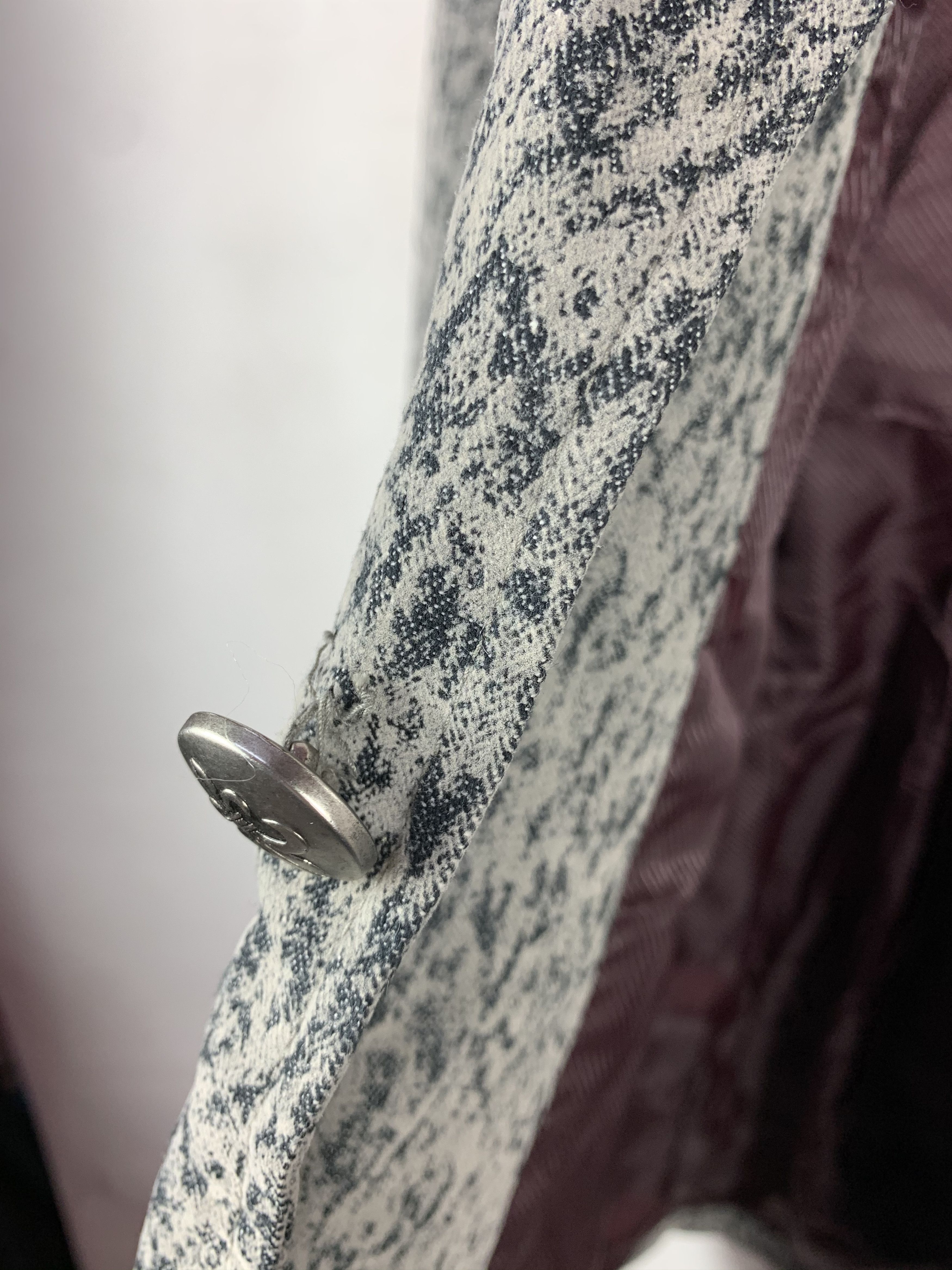 Mossimo 🔥Mossimo Sport Double Collar Abstract Coat Jacket Size US M / EU 48-50 / 2 - 11 Thumbnail