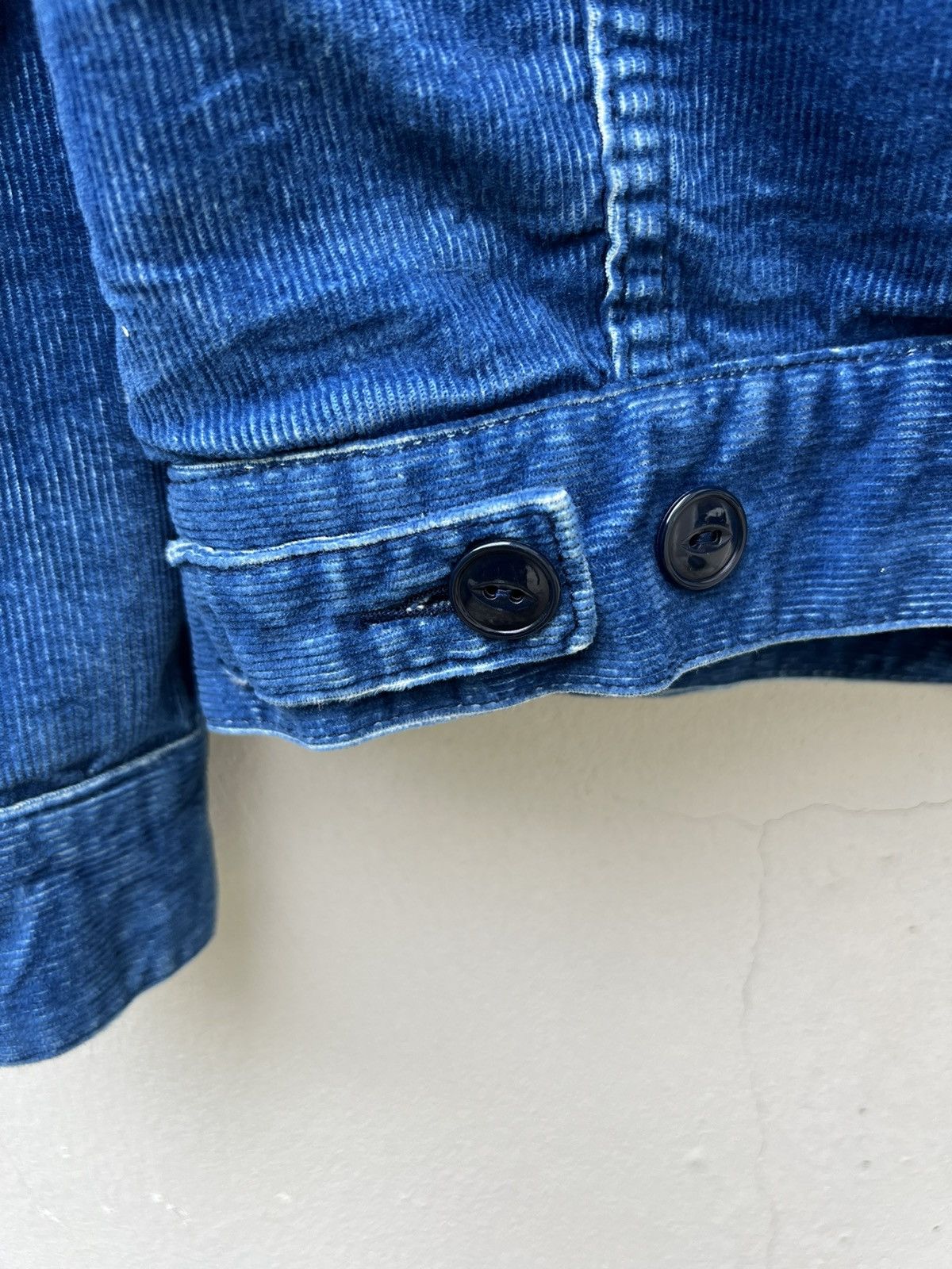 Remi Relief Remi Relief Japan Sherpa Lined Corduroy Trucker Jacket Size US S / EU 44-46 / 1 - 12 Thumbnail