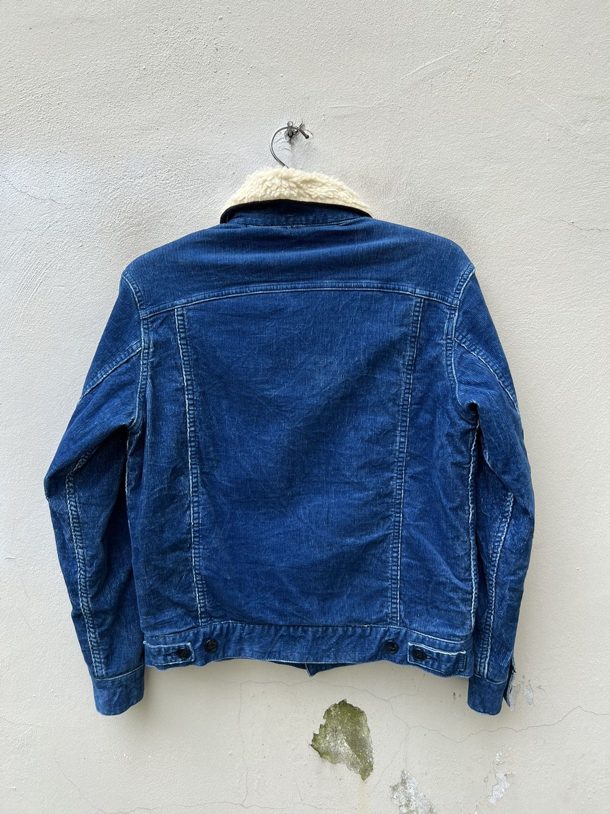 Remi Relief Remi Relief Japan Sherpa Lined Corduroy Trucker Jacket Size US S / EU 44-46 / 1 - 11 Thumbnail