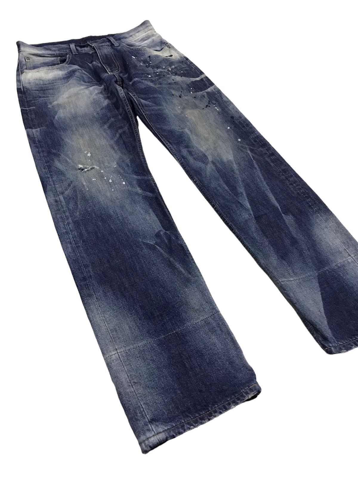 Takeo Kikuchi TK MIXPICE Takeo Kikuchi Japanese Designer Distressed Jeans Size US 32 / EU 48 - 5 Thumbnail