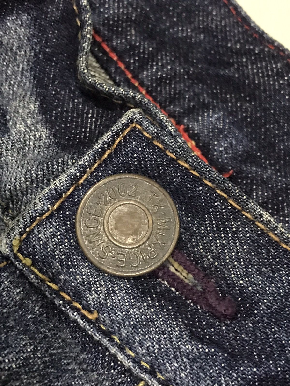 Takeo Kikuchi TK MIXPICE Takeo Kikuchi Japanese Designer Distressed Jeans Size US 32 / EU 48 - 10 Thumbnail