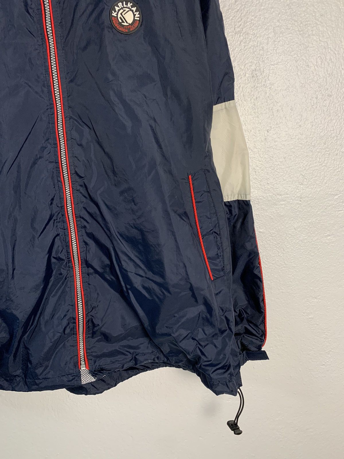 Karl Kani Karl Kani Spellout Windbreaker Jacket Size US XL / EU 56 / 4 - 9 Thumbnail