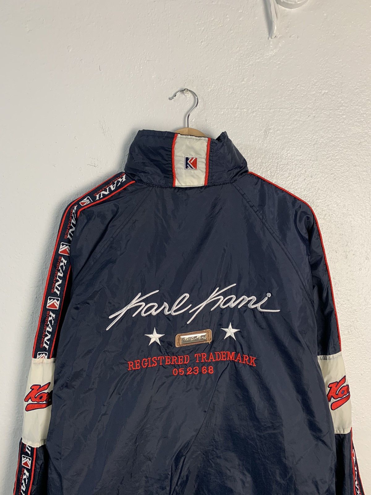 Karl Kani Karl Kani Spellout Windbreaker Jacket Size US XL / EU 56 / 4 - 4 Thumbnail