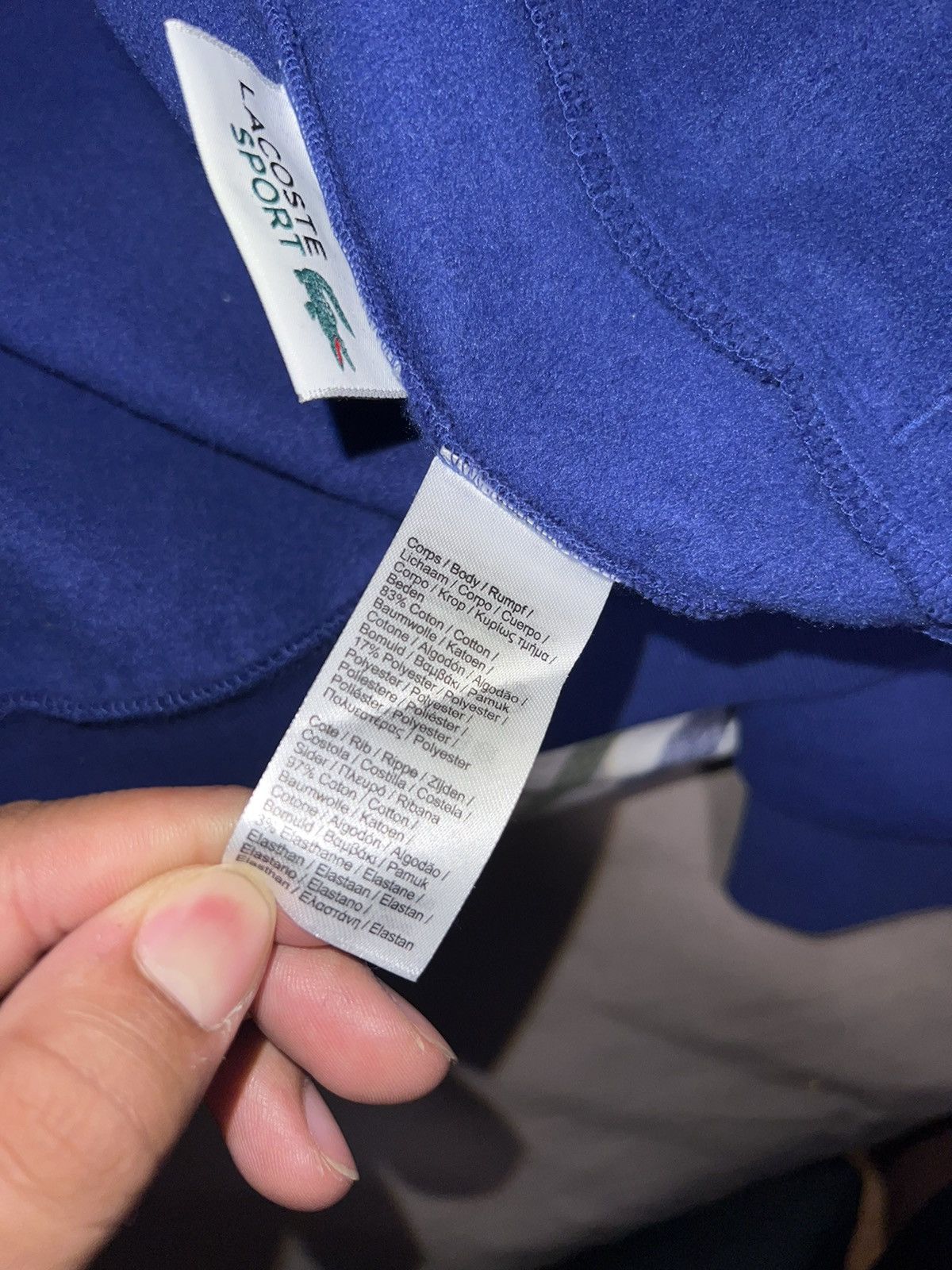 Lacoste Lacoste Sport Track Jacket Size US M / EU 48-50 / 2 - 5 Thumbnail