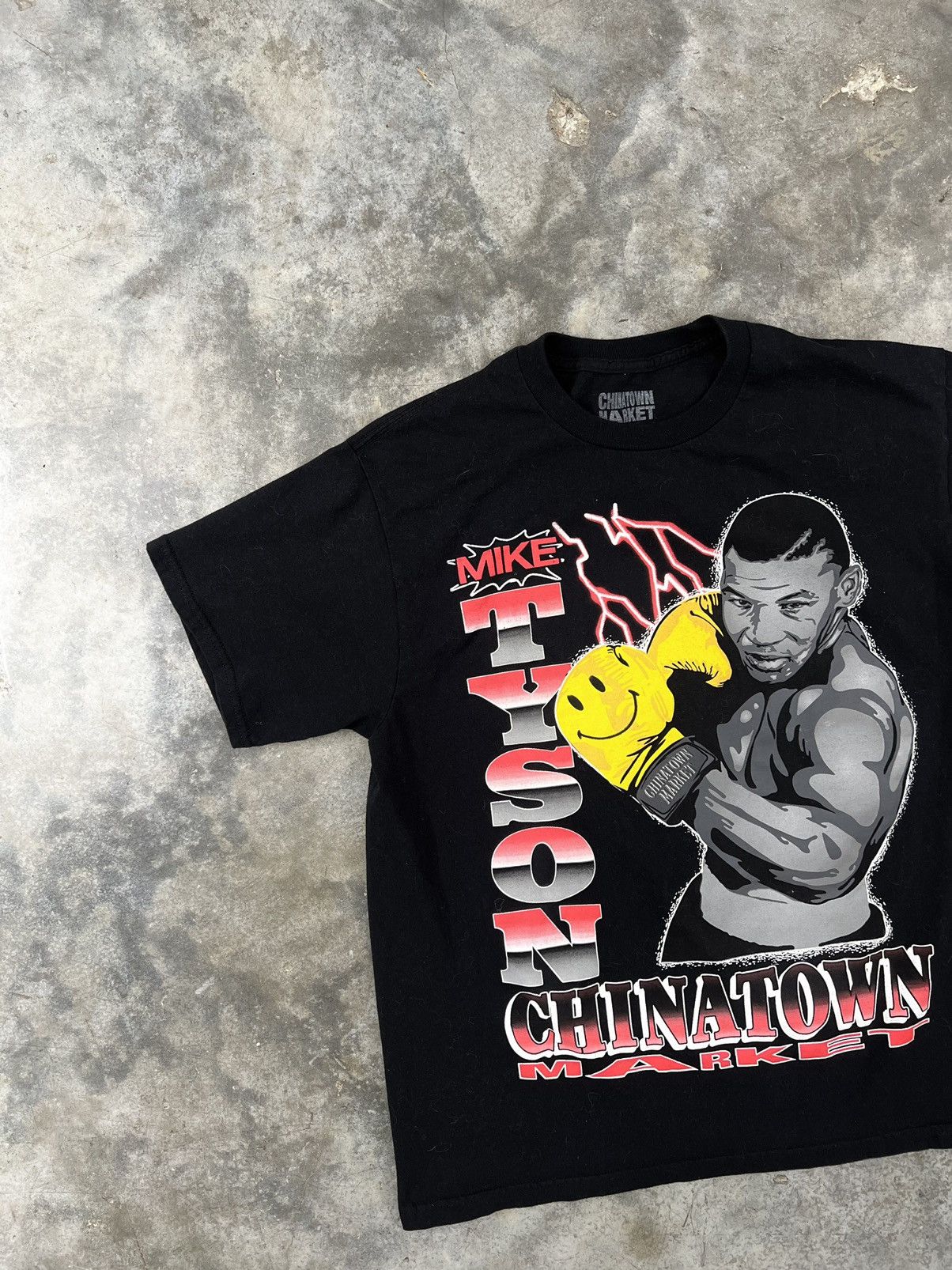 Market Chinatown Market Lightning Mike Tyson Logo Tee Black Large Size US L / EU 52-54 / 3 - 2 Thumbnail