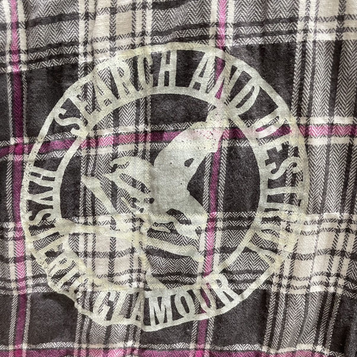💥 HYSTERIC GLAMOUR ZIPPER CHECKED JACKET