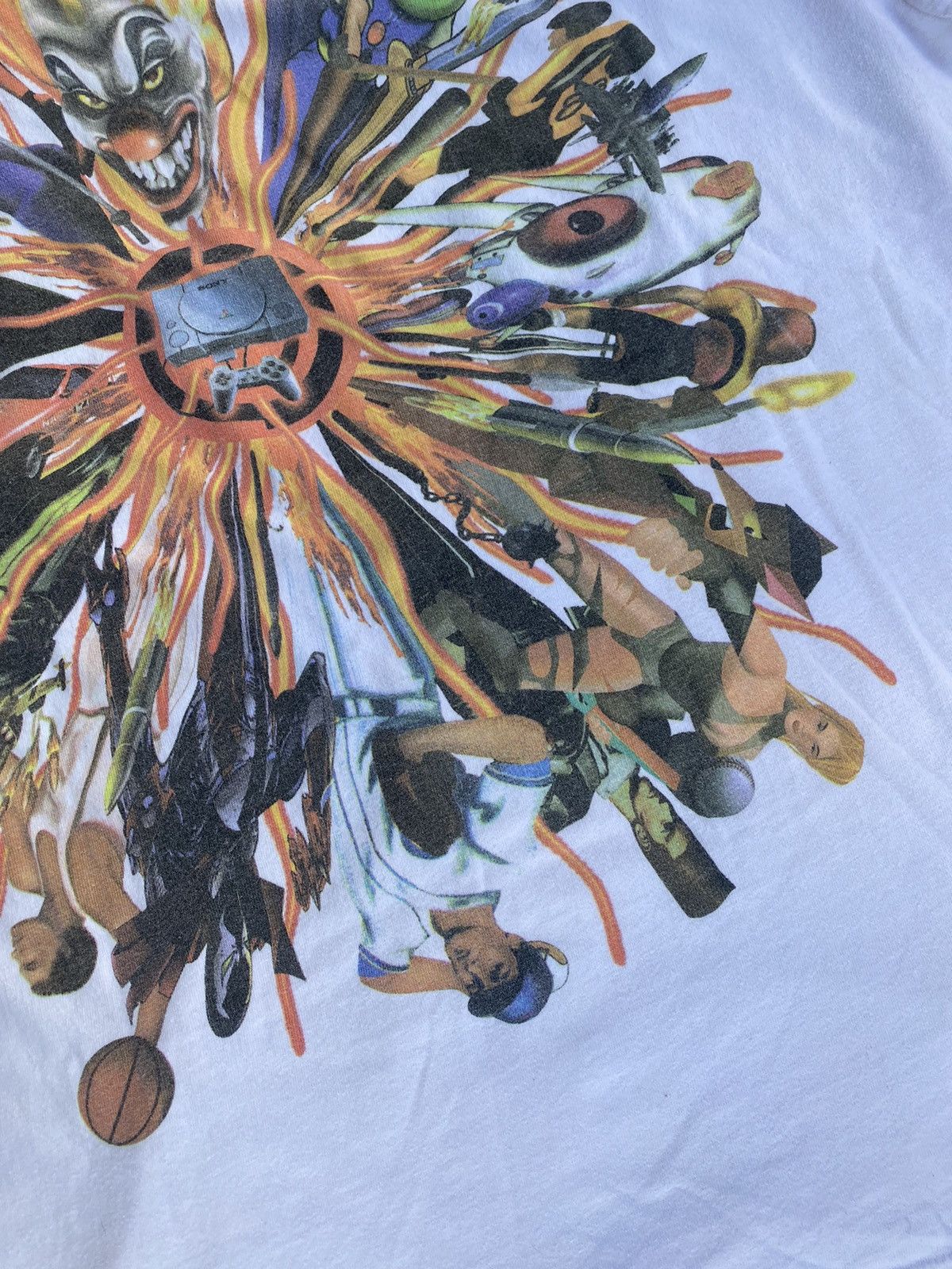 Vintage Vintage Urnote PlayStation Promotional PS1 Twisted Metal Tee Size US XL / EU 56 / 4 - 8 Thumbnail