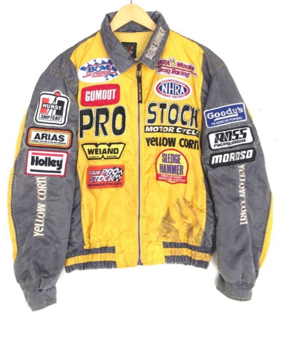 Sports Specialties × YELLOW CORN Panchwork Vintage NHRA