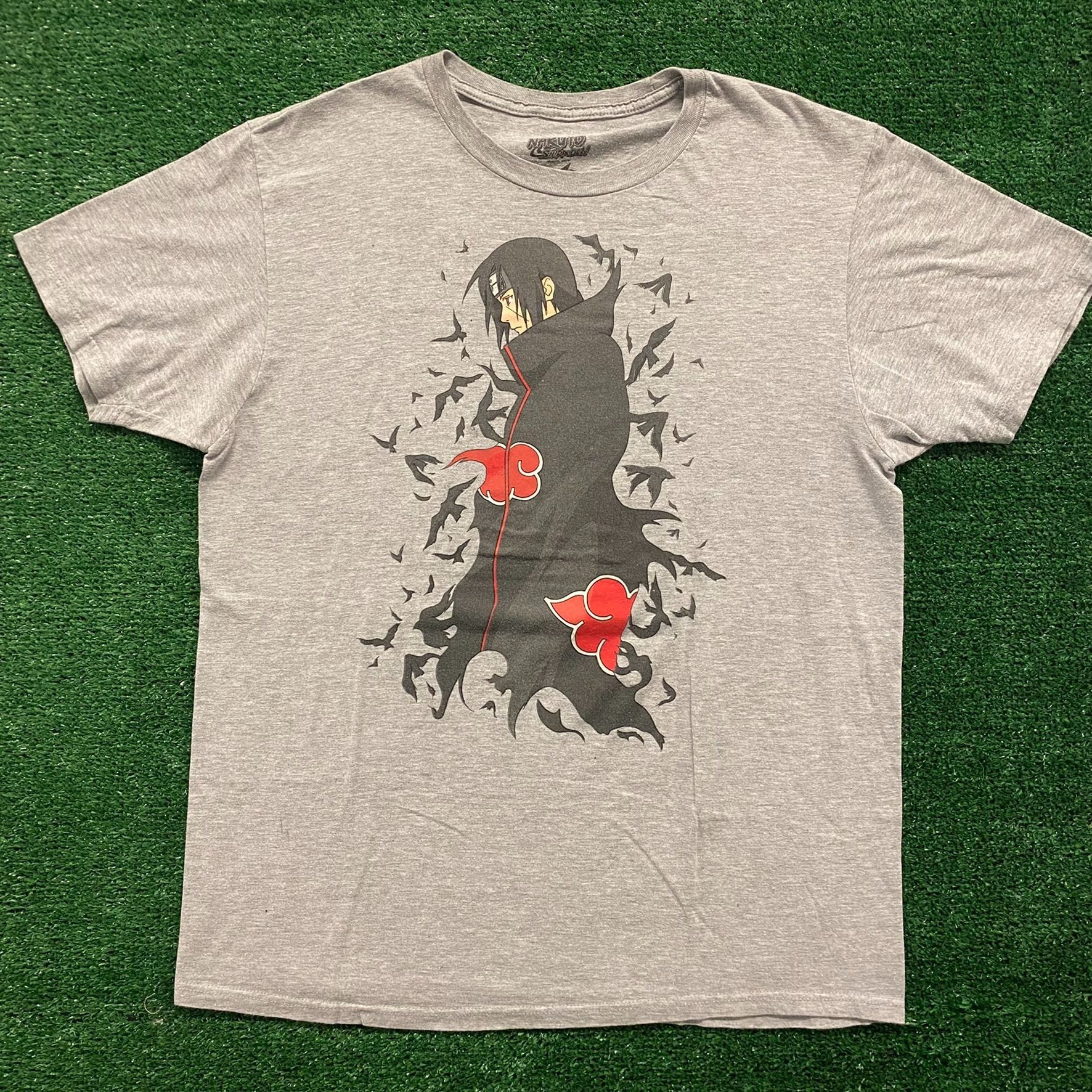 Japanese Brand Naruto Itachi Akatsuki Vintage Anime T-Shirt Size US L / EU 52-54 / 3 - 1 Thumbnail