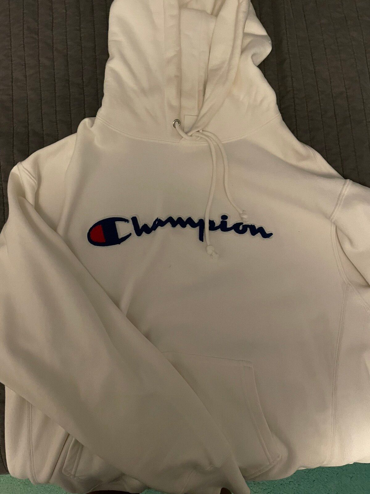 Champion White XL Champion Hoodie Size US XL / EU 56 / 4 - 1 Preview