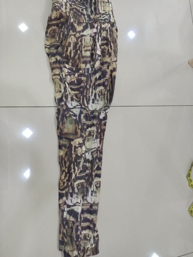 Designer Camilla and Marc Tortoise Shell Kari Pants Size 30" / US 8 / IT 44 - 8 Thumbnail