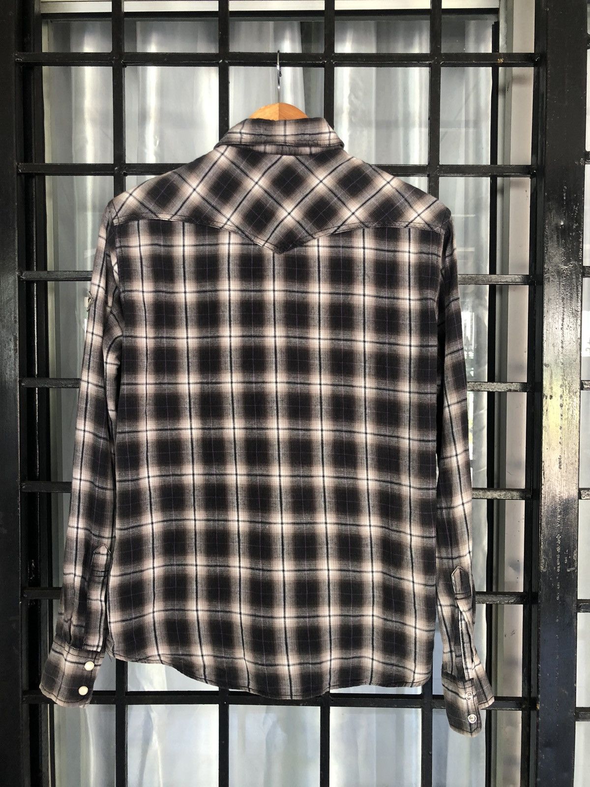 Flannel Von Dutch Flannel Shirt With Patches Size US S / EU 44-46 / 1 - 5 Thumbnail