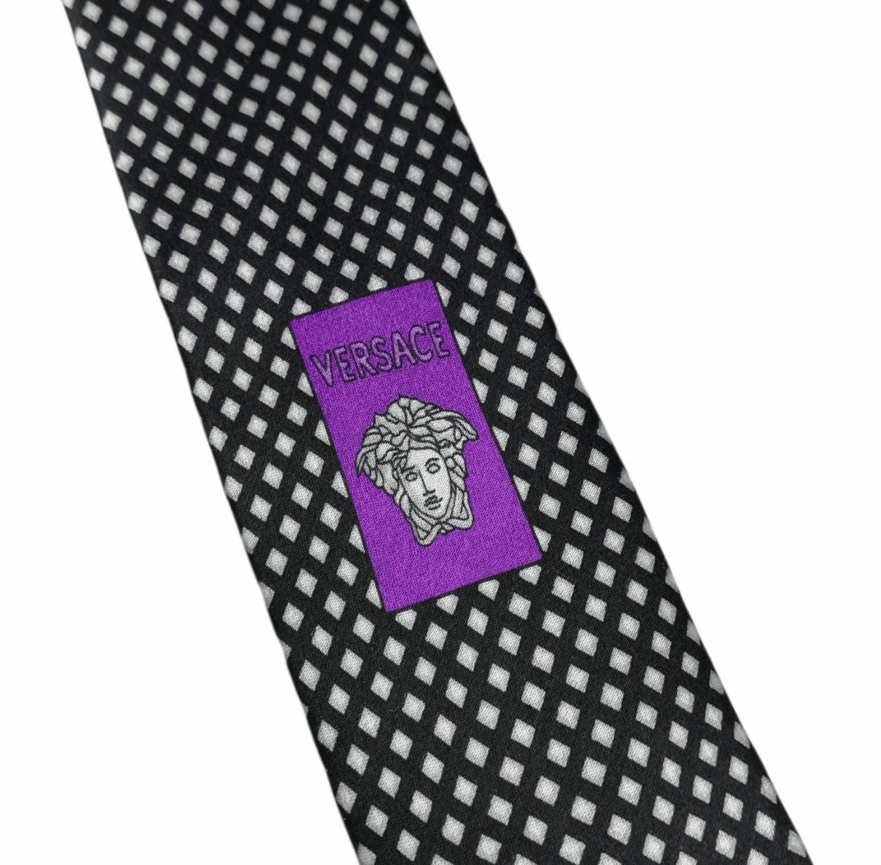 Designer Versace StyledinItaly 100% imported Fabric Italy Necktie Size ONE SIZE - 4 Thumbnail