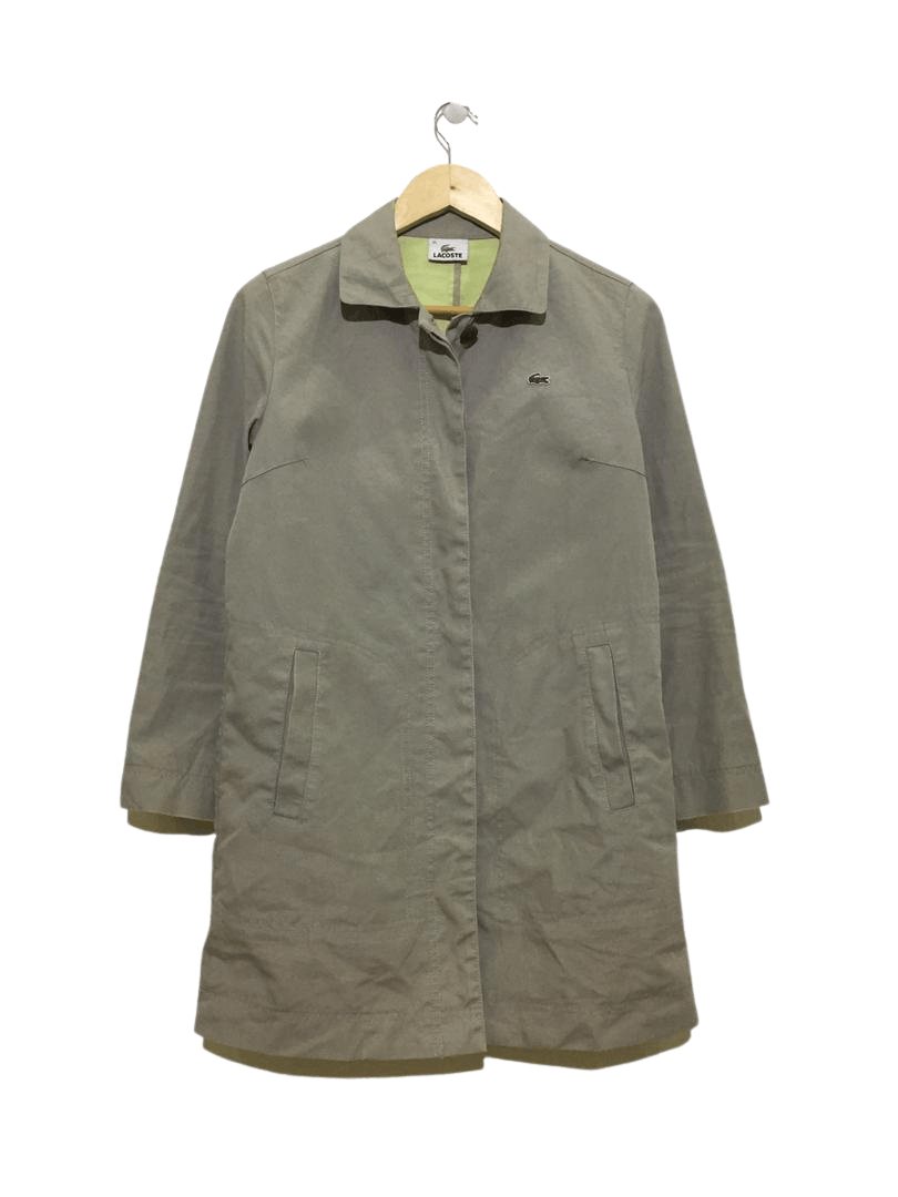 Lacoste × Vintage Vintage Lacoste Small Embroidery Logo Overcoat Jacket Size S / US 4 / IT 40 - 1 Thumbnail