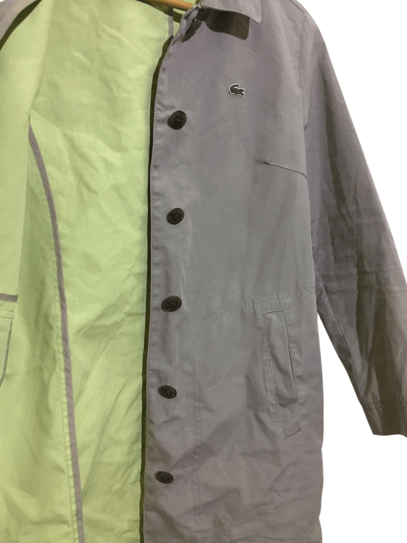 Lacoste × Vintage Vintage Lacoste Small Embroidery Logo Overcoat Jacket Size S / US 4 / IT 40 - 9 Thumbnail