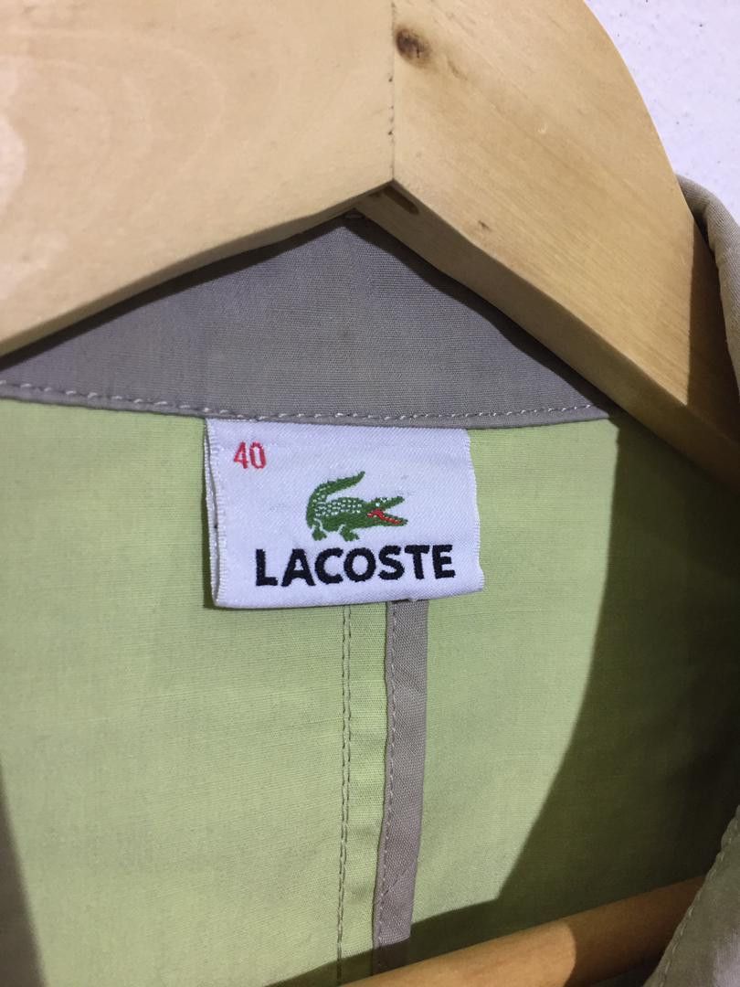 Lacoste × Vintage Vintage Lacoste Small Embroidery Logo Overcoat Jacket Size S / US 4 / IT 40 - 6 Thumbnail