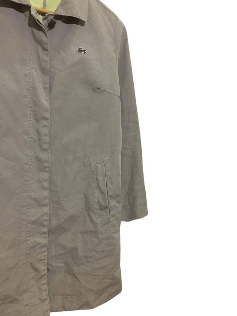 Lacoste × Vintage Vintage Lacoste Small Embroidery Logo Overcoat Jacket Size S / US 4 / IT 40 - 2 Thumbnail