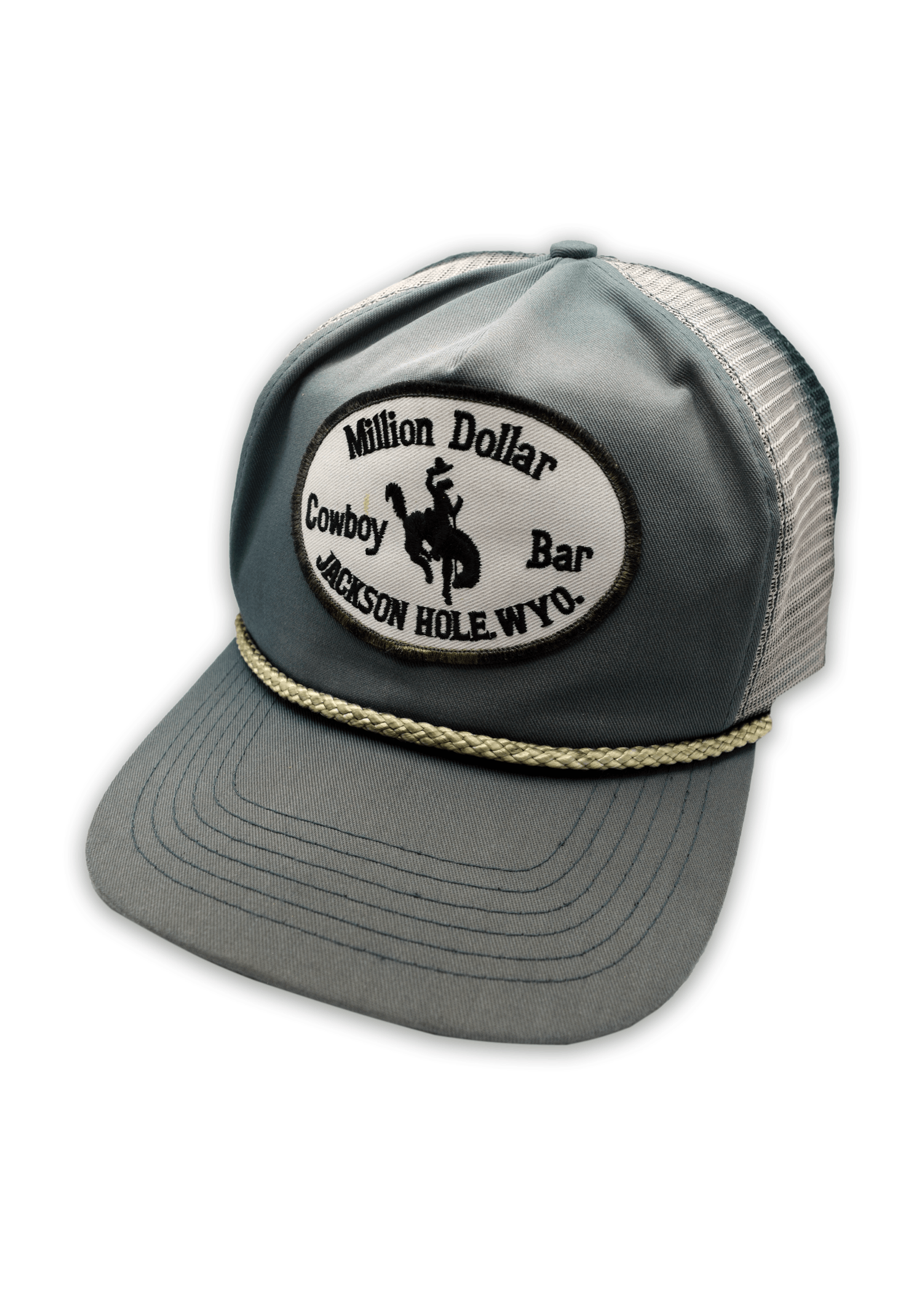 Vintage Vintage 1990s Jackson Hole Cowboy Bar Trucker Hat Size ONE SIZE - 1 Thumbnail